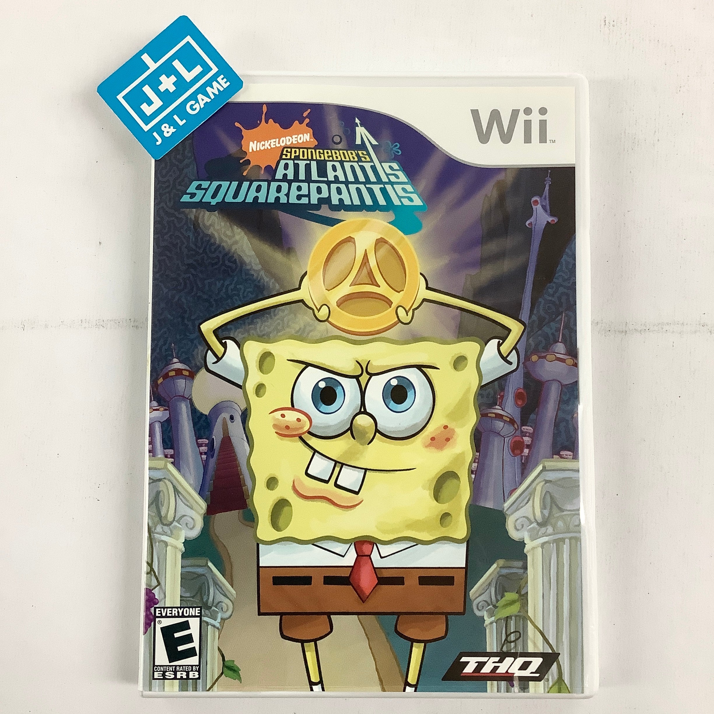 Spongebob's: Atlantis Squarepantis - Nintendo Wii [Pre-Owned] Video Games THQ   