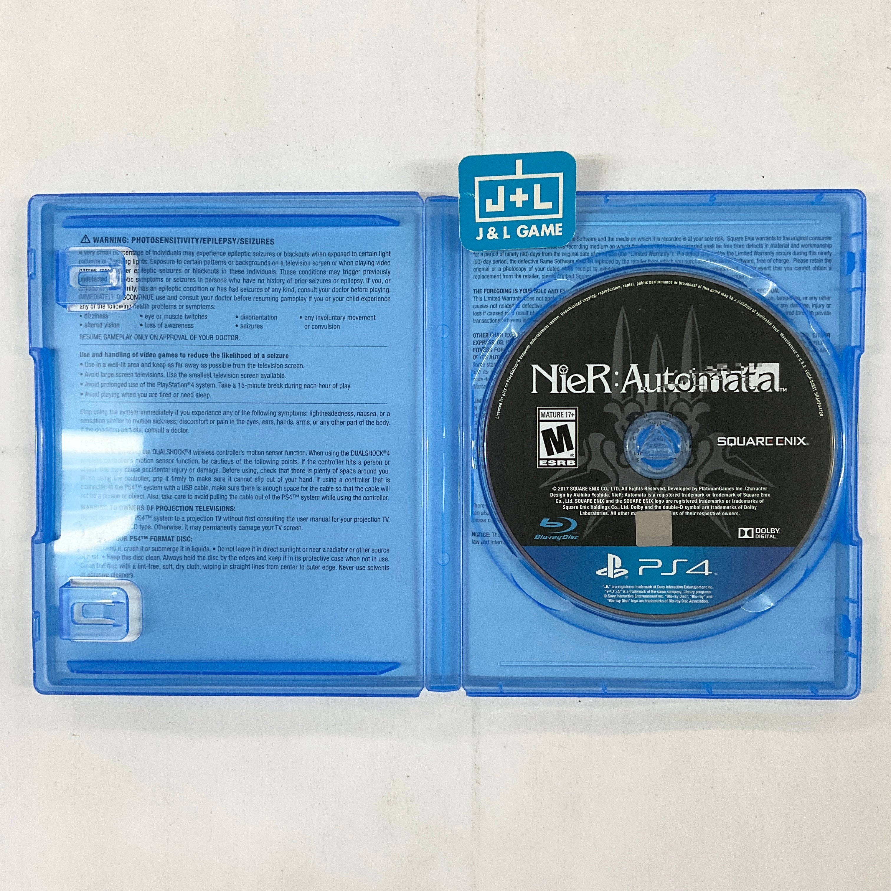 NieR: Automata - (PS4) PlayStation 4 [Pre-Owned] Video Games Square Enix   