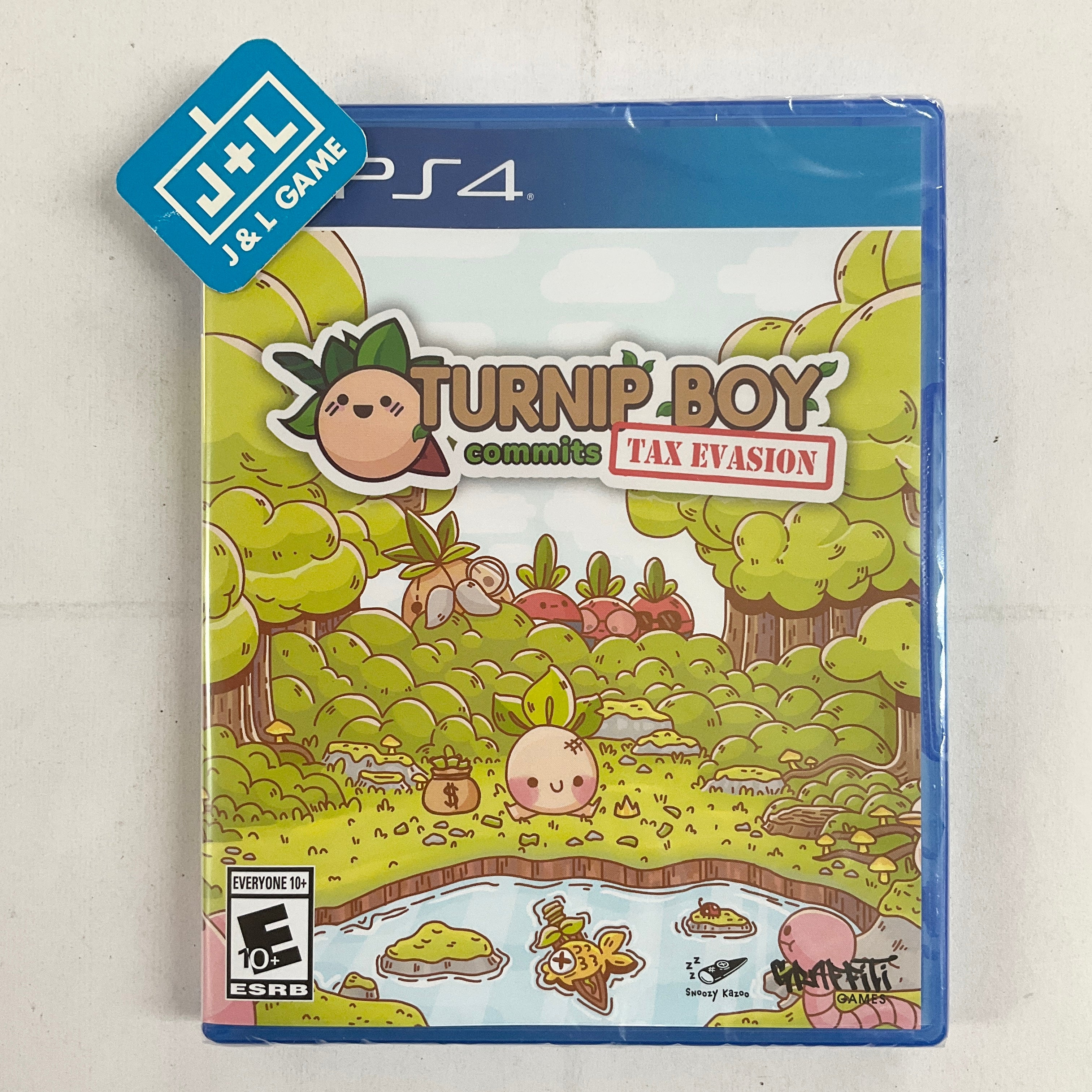 Turnip Boy Commits Tax Evasion - (PS4) PlayStation 4 Video Games Graffiti Games   
