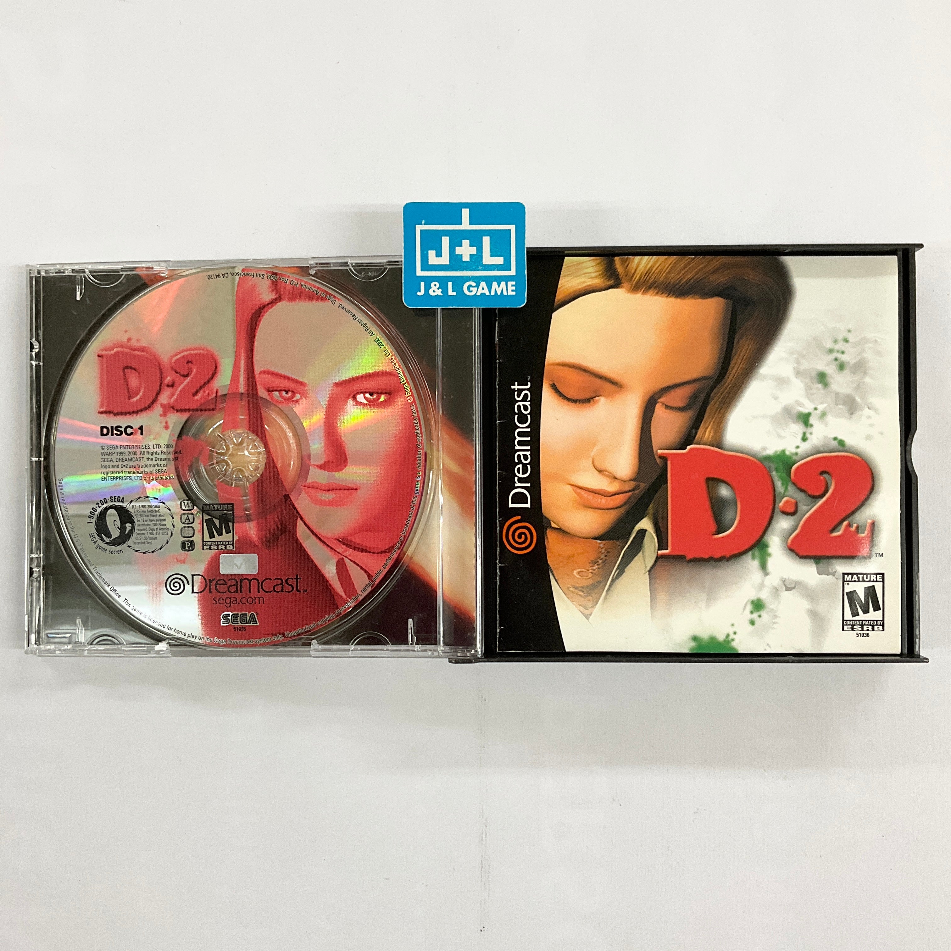 D2 - (DC) SEGA Dreamcast [Pre-Owned] Video Games Sega   