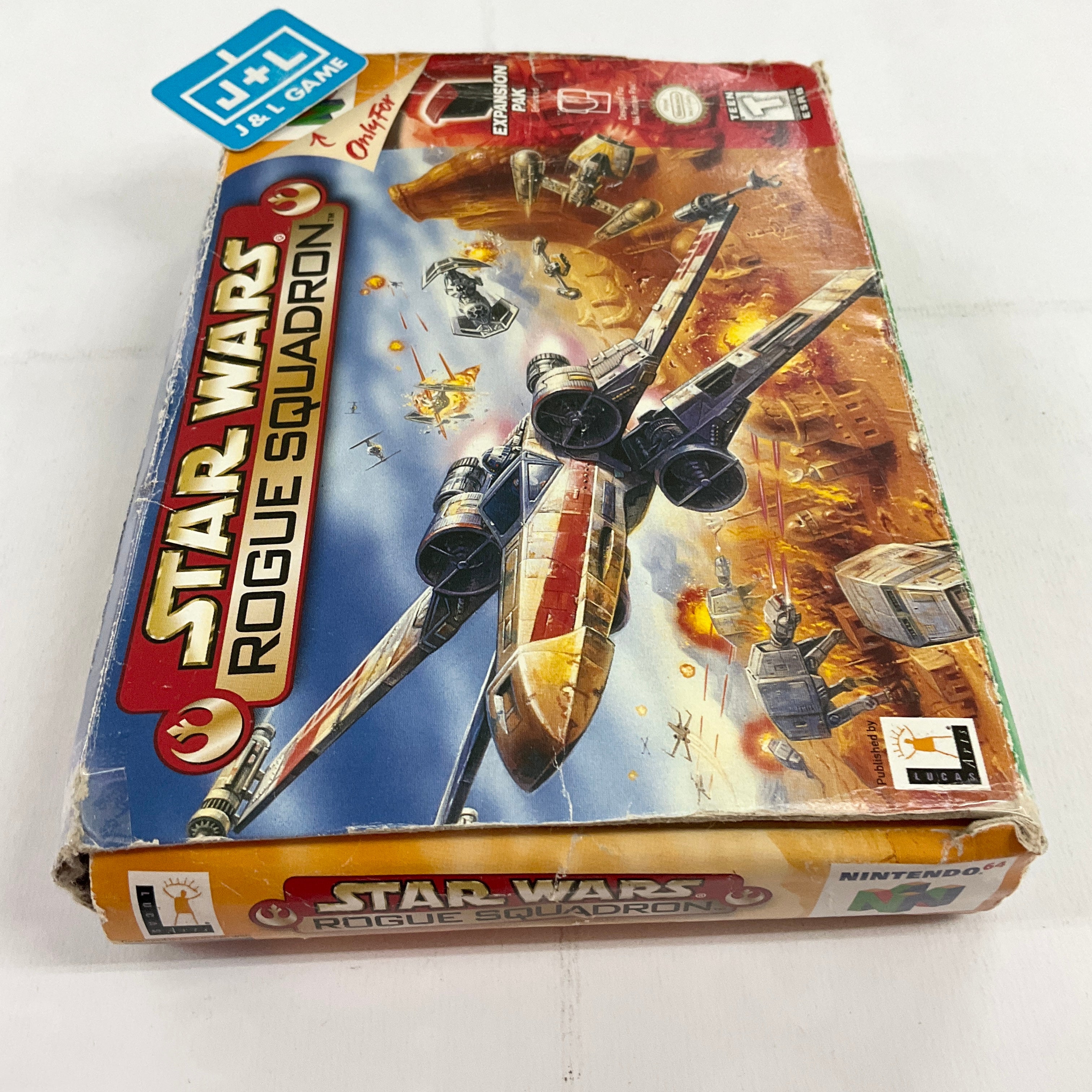 Star Wars Rogue Squadron Nintendo N64 Game w/ Box Inserts | eBay