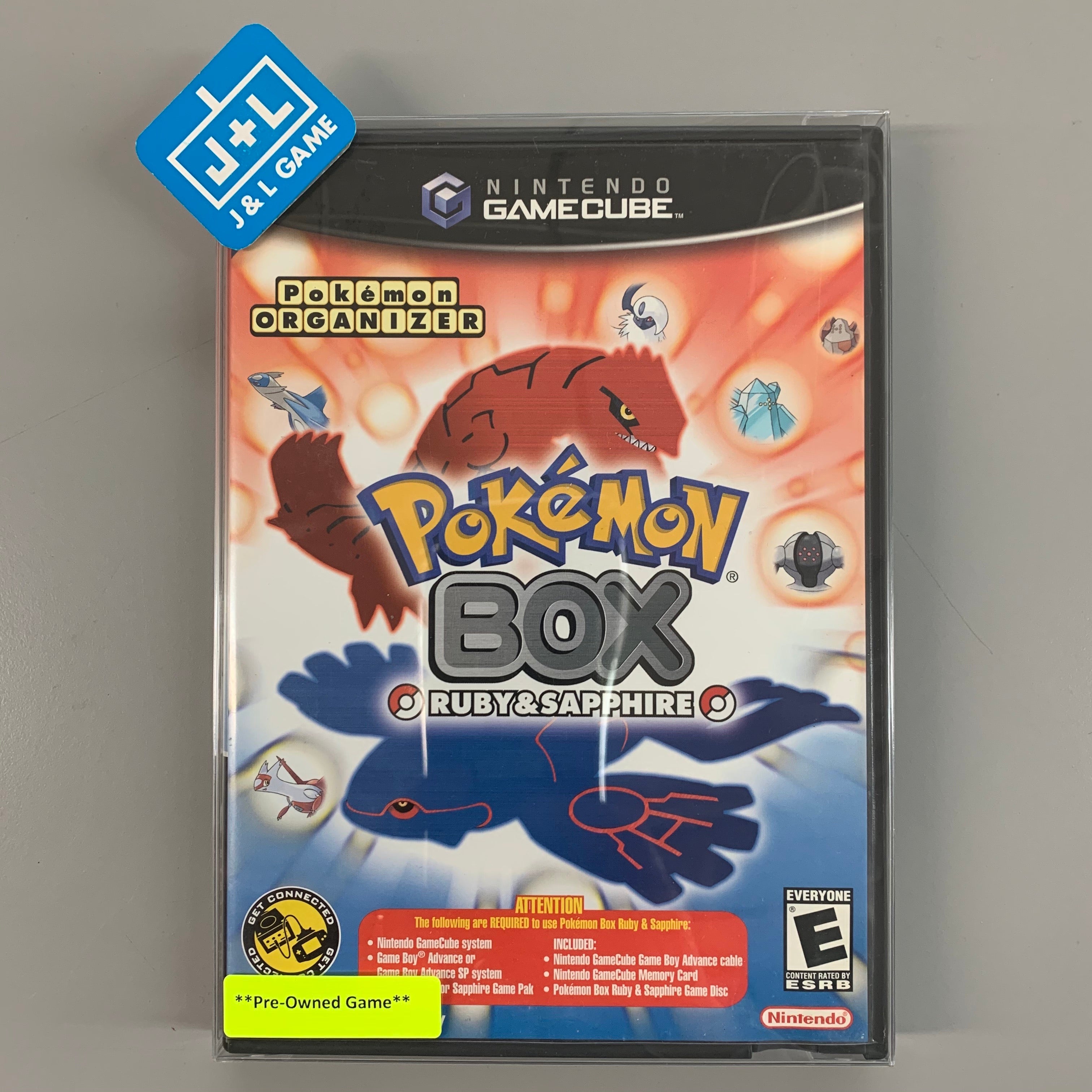 Pokemon Box: Ruby and Sapphire - (GC) GameCube [Pre-Owned] Video Games Nintendo   