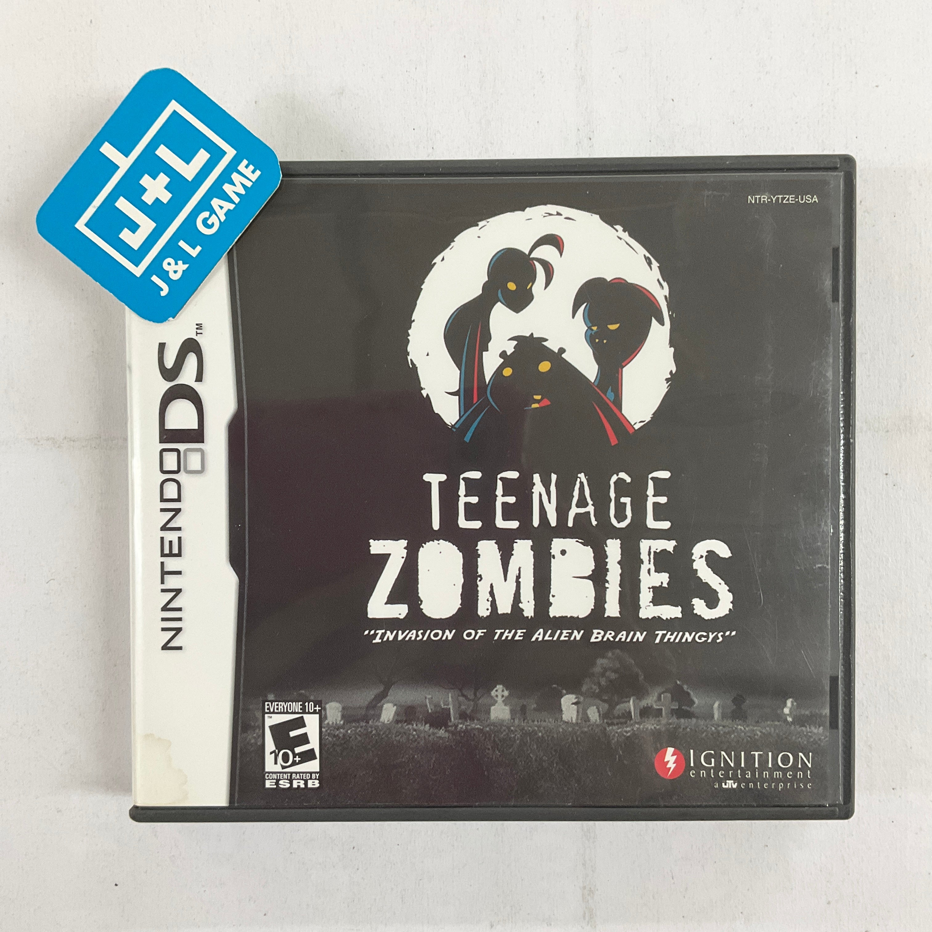 Teenage Zombies: Invasion of the Alien Brain Thingys - (NDS) Nintendo DS [Pre-Owned] Video Games Solutions 2 Go   