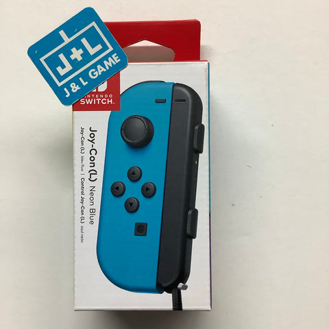 Nintendo Switch Joy-Con (L) (Neon Blue) - (NSW) Nintendo Switch Accessories Nintendo   