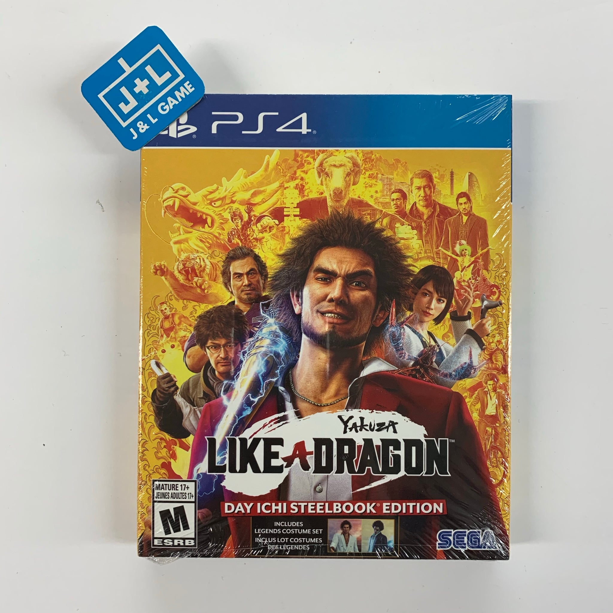 Yakuza: Like a Dragon - Day Ichi Edition - (PS4) PlayStation 4 Video Games SEGA   