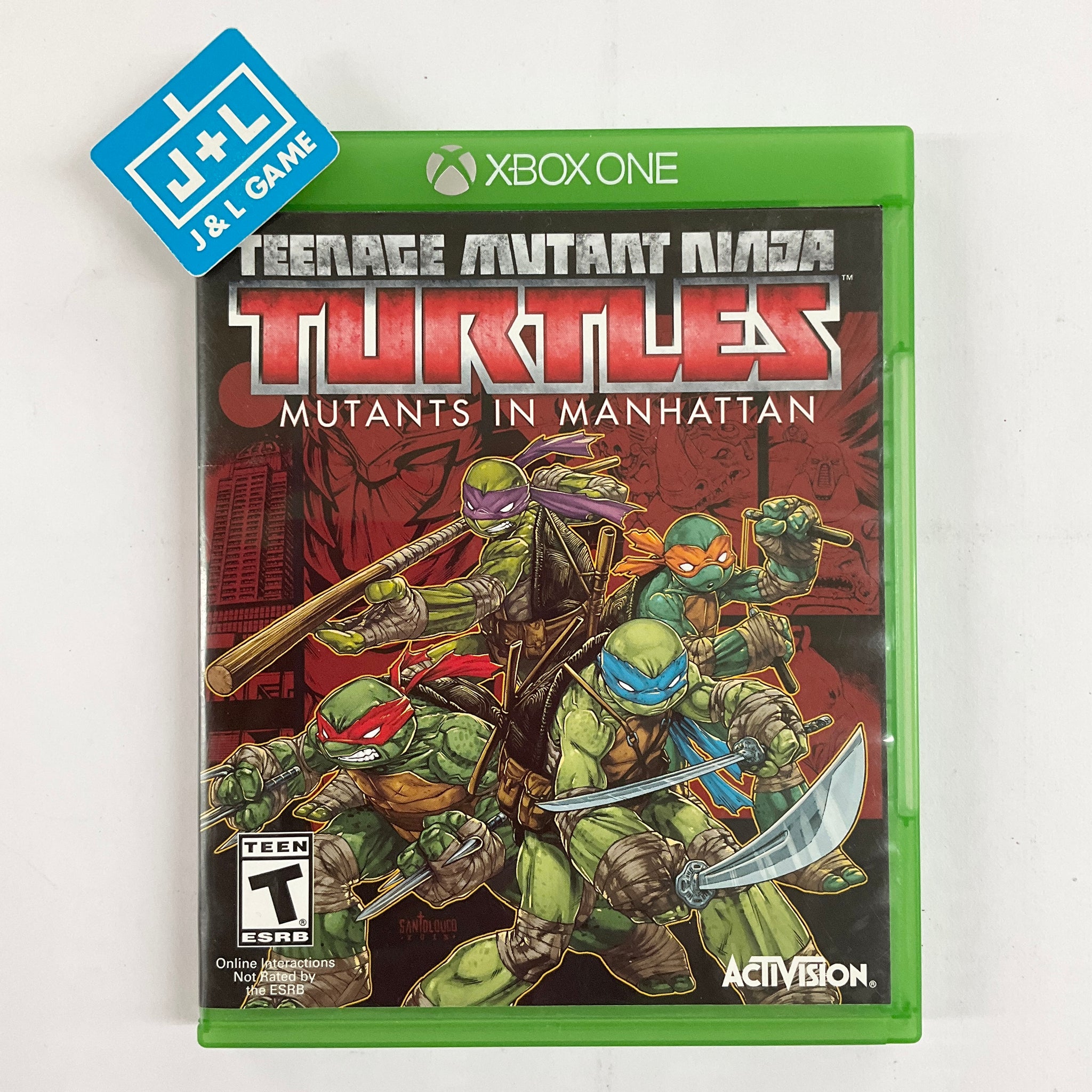 Teenage Mutant Ninja Turtles: Mutants in Manhattan - (XB1) Xbox One [Pre-Owned] Video Games Activision   