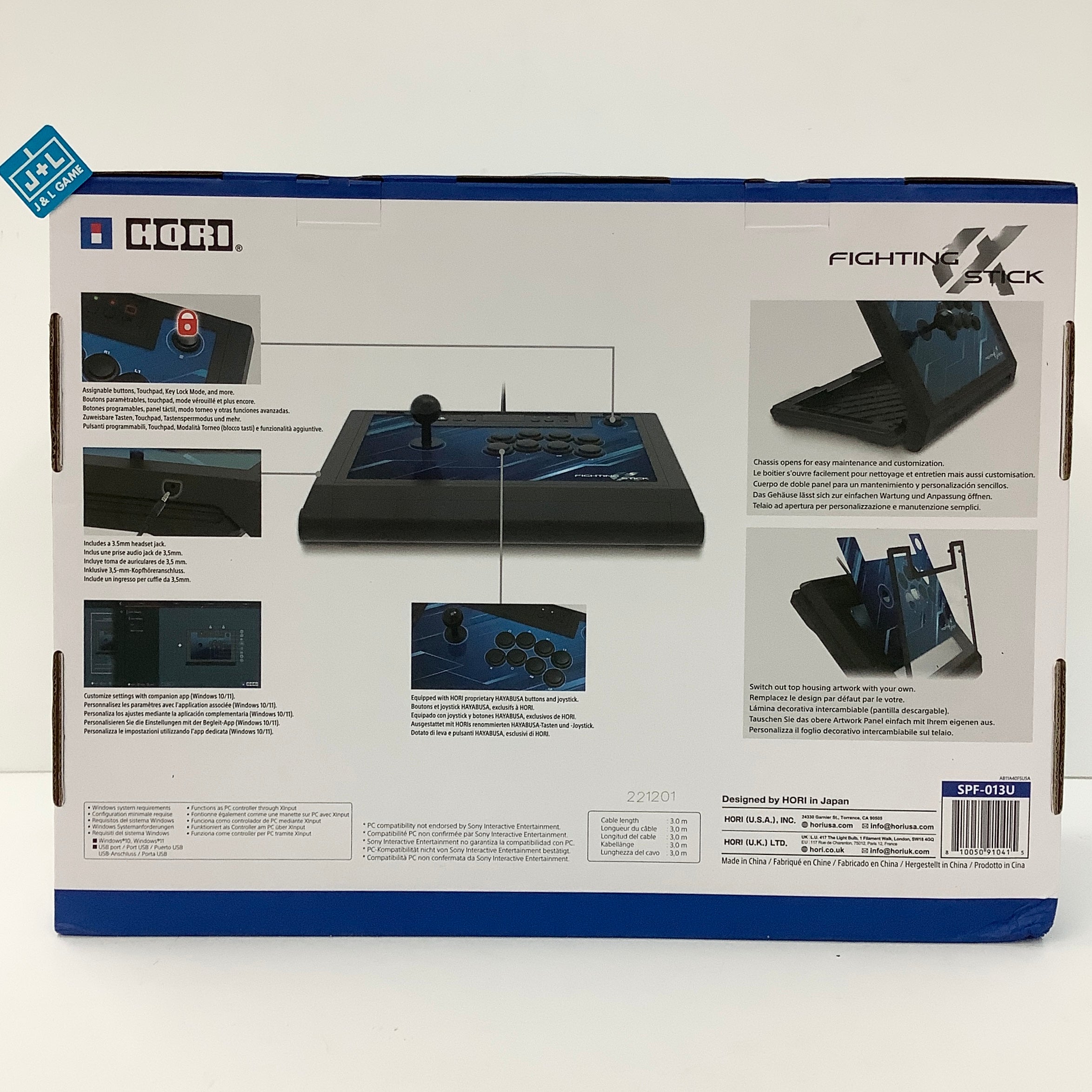 HORI Fighting Stick Alpha - (PS5) PlayStation 5 | J&L Game