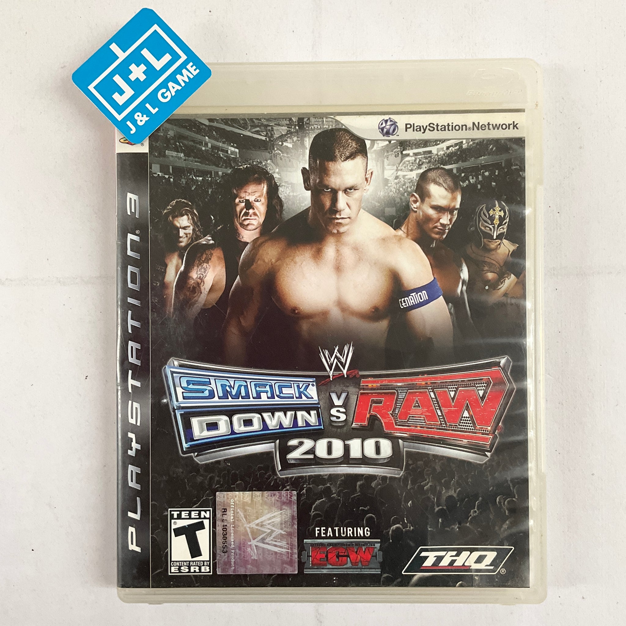 WWE SmackDown vs. Raw 2010 - (PS3) PlayStation 3 [Pre-Owned] Video Games THQ   