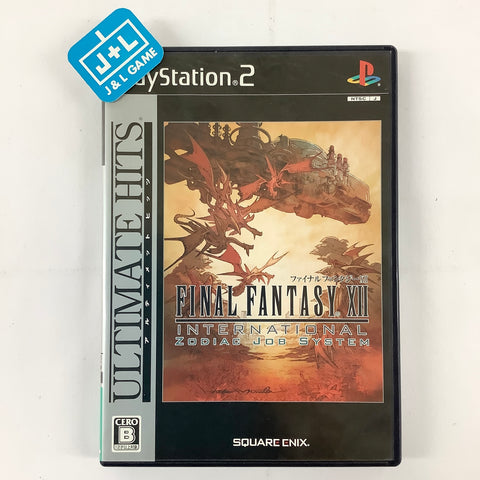 Final Fantasy XII International Zodiac Job System (Ultimate Hits) - (PS2) PlayStation 2 [Pre-Owned] (Japanese Import) Video Games Square Enix   