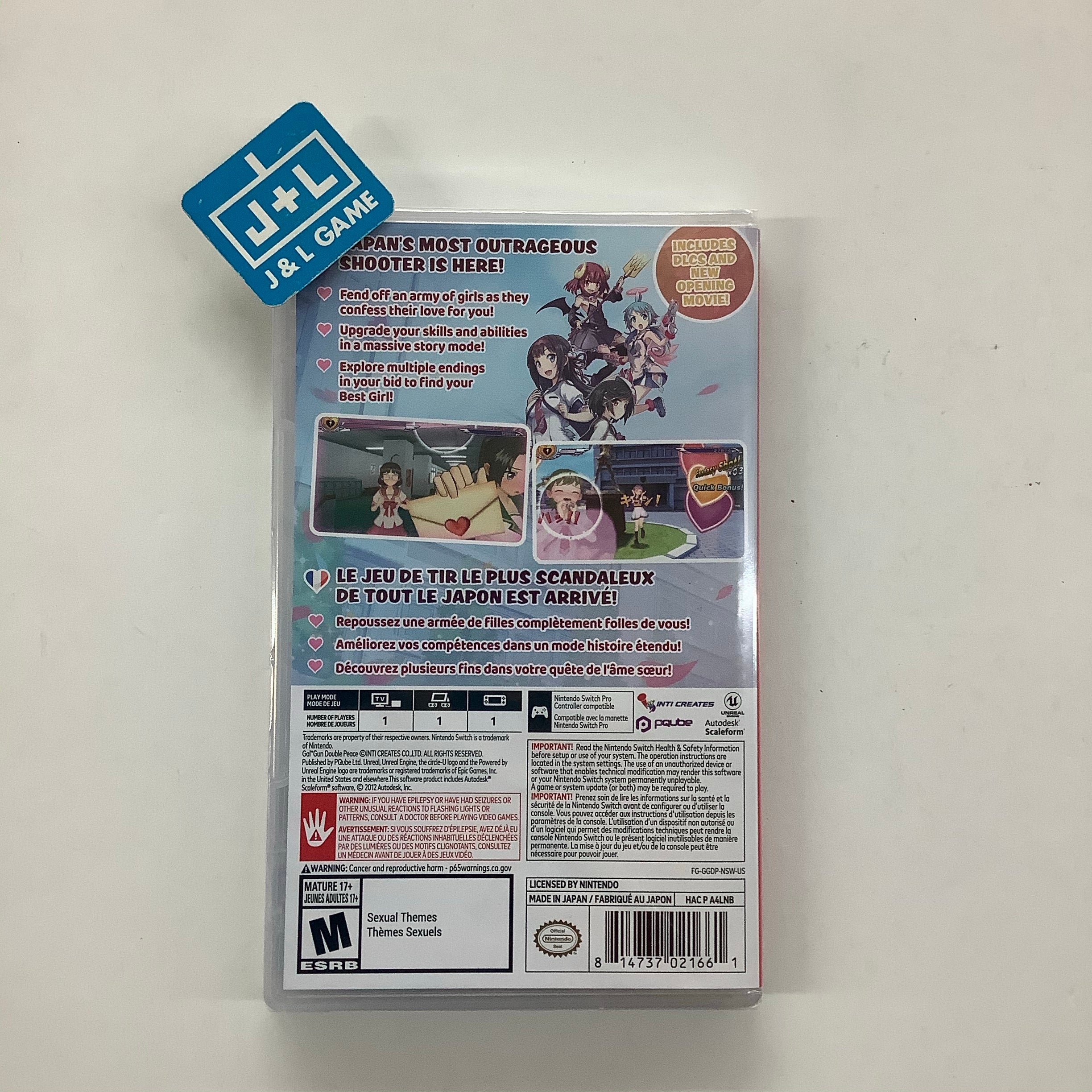 Gal*Gun: Double Peace - (NSW) Nintendo Switch Video Games PQube   