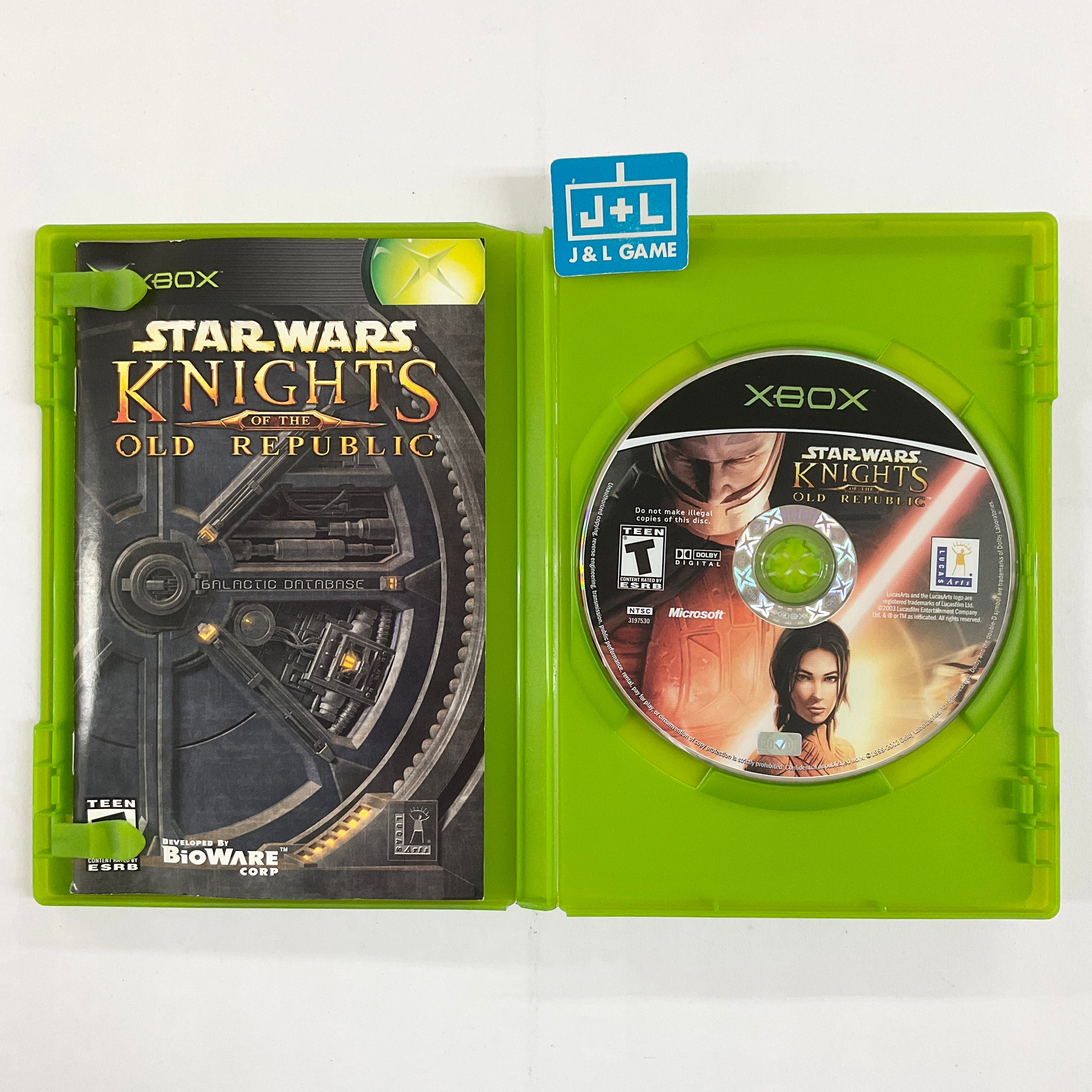 Star Wars: Knights of the Old Republic - (XB) Xbox [Pre-Owned] Video Games LucasArts   