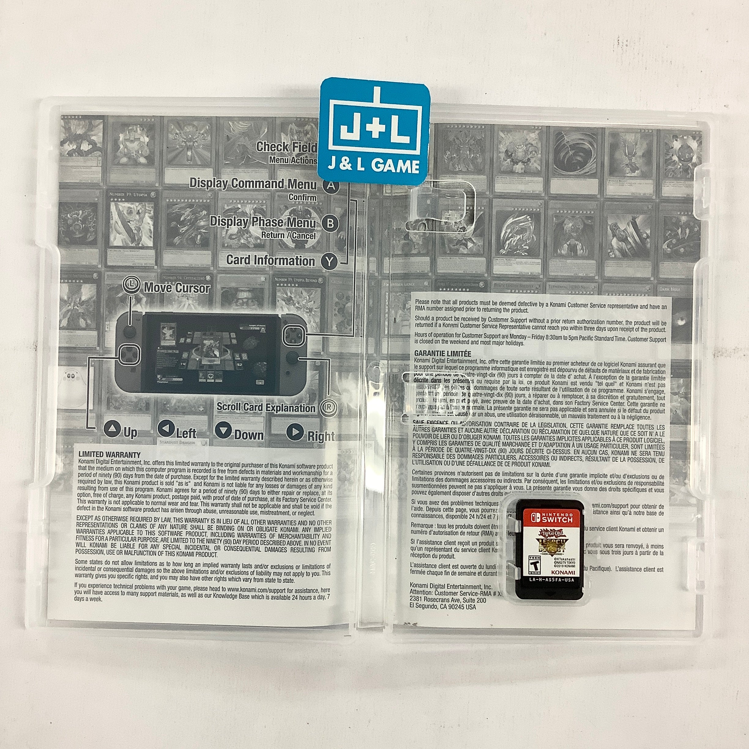 Yu-Gi-Oh! Legacy of the Duelist: Link Evolution - (NSW) Nintendo Switch [Pre-Owned] Video Games Konami   