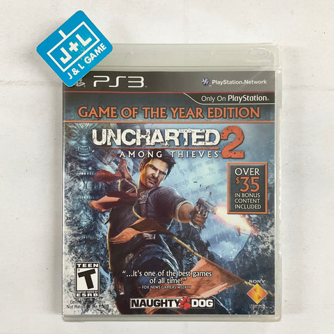 Uncharted 2: Among Thieves Game of the Year Edition - (PS3) PlayStation 3 Video Games SCEA   