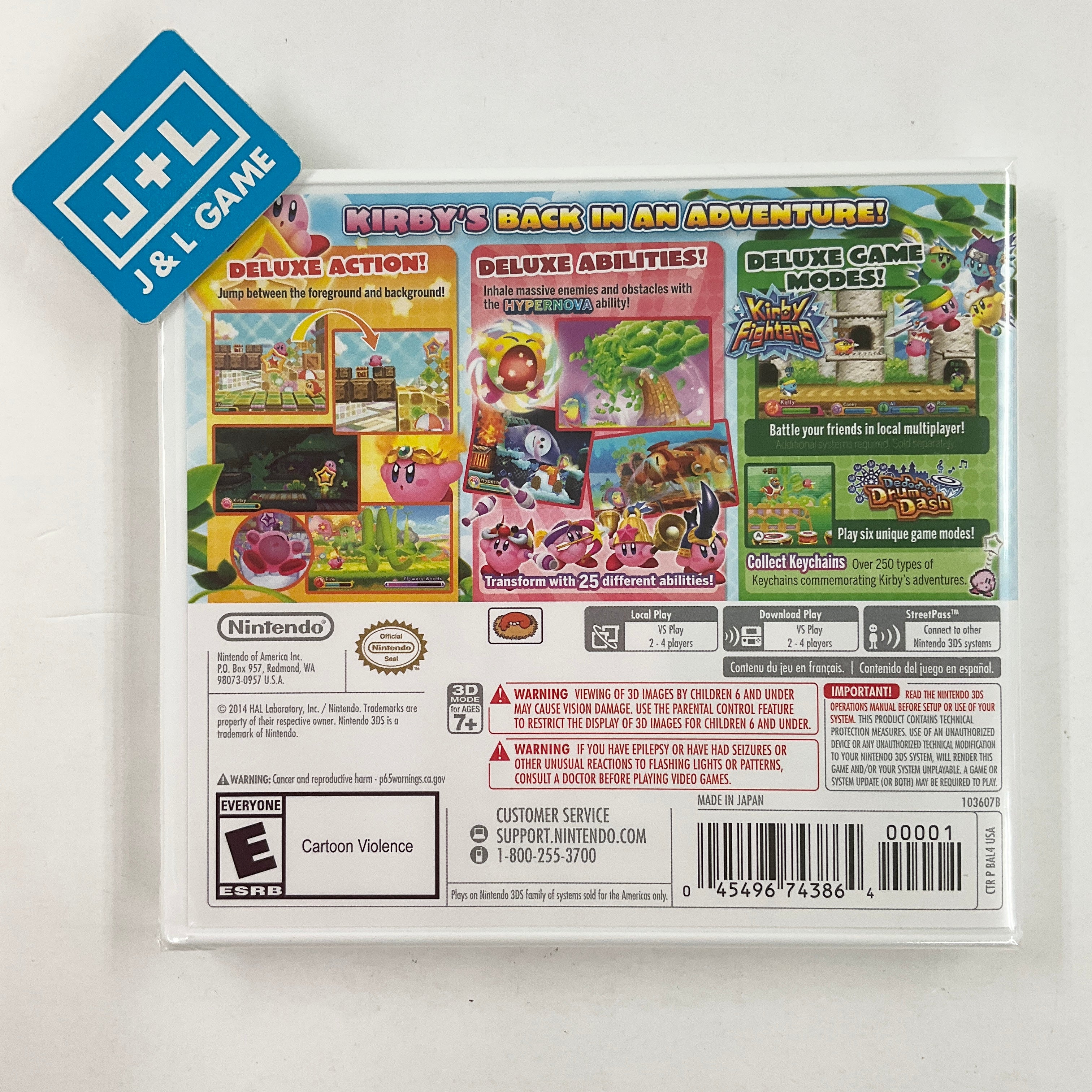 Kirby: Triple Deluxe (Nintendo Selects) - Nintendo 3DS Video Games Nintendo   