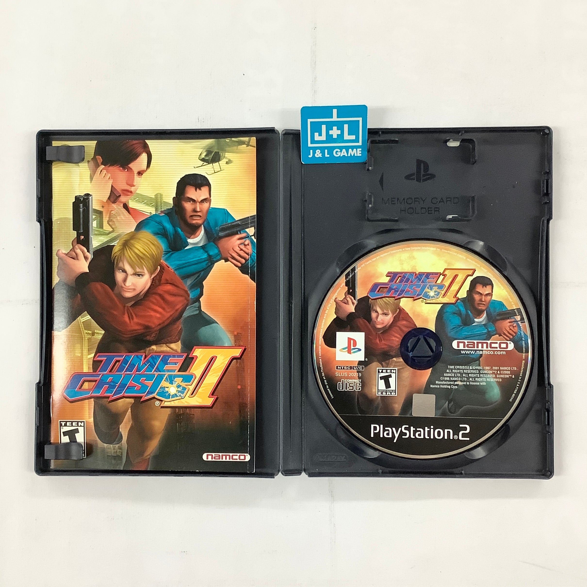 Time Crisis II - (PS2) PlayStation 2 [Pre-Owned] Video Games Namco   
