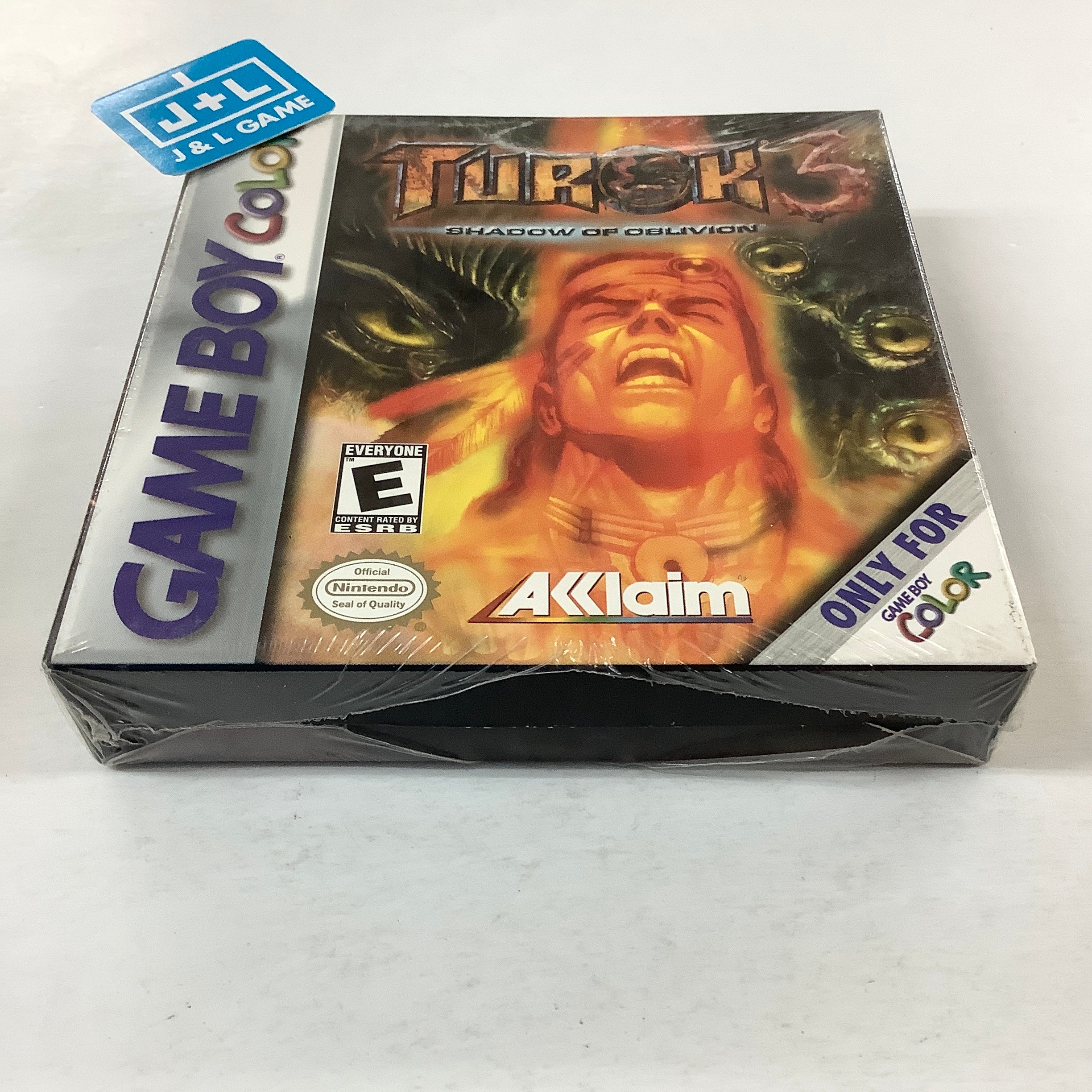 Turok 3: Shadow of Oblivion - (GBC) Game Boy Color Video Games Acclaim   