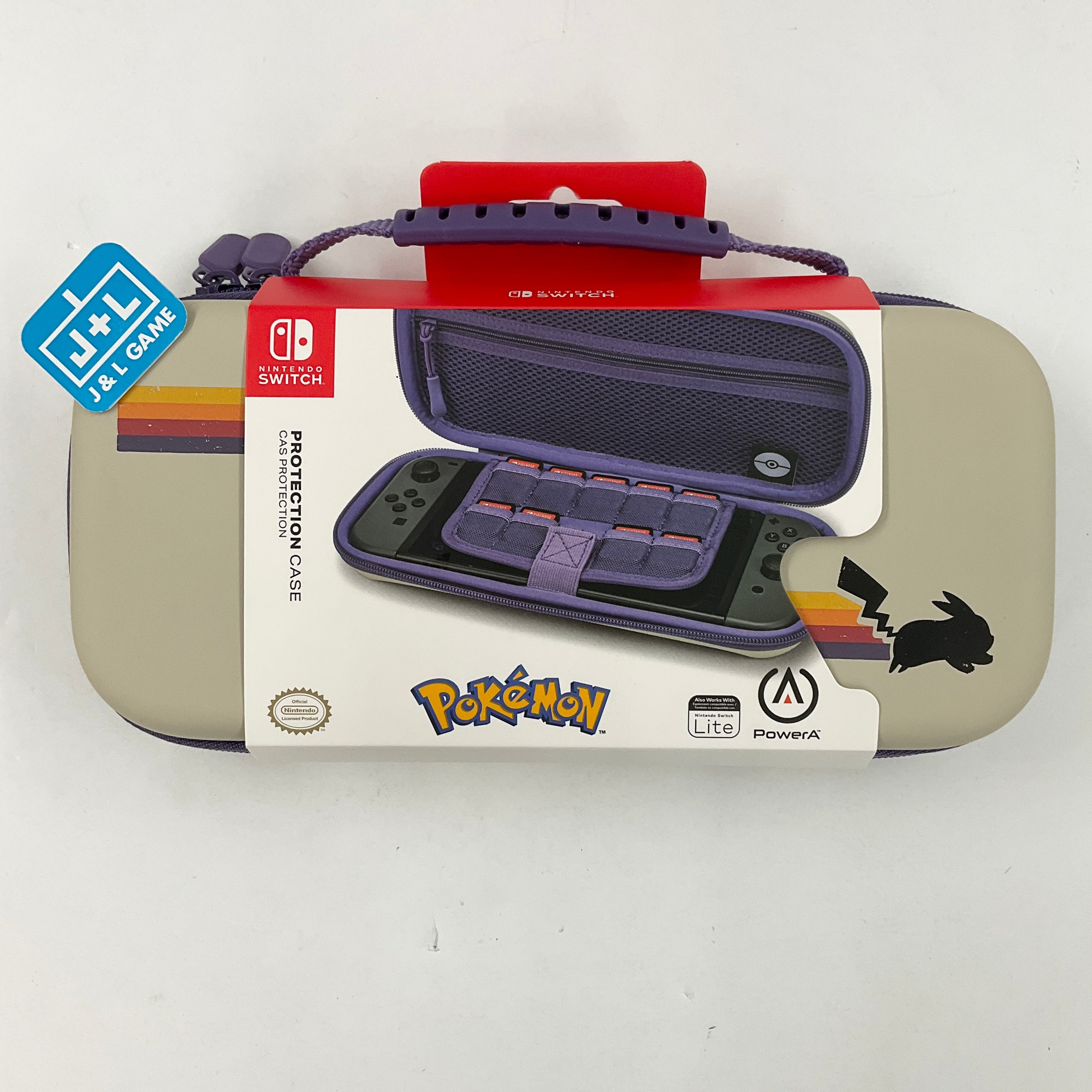 PowerA Protection Case (Pikachu Retro) - (NSW) Nintendo Switch | J&L Game