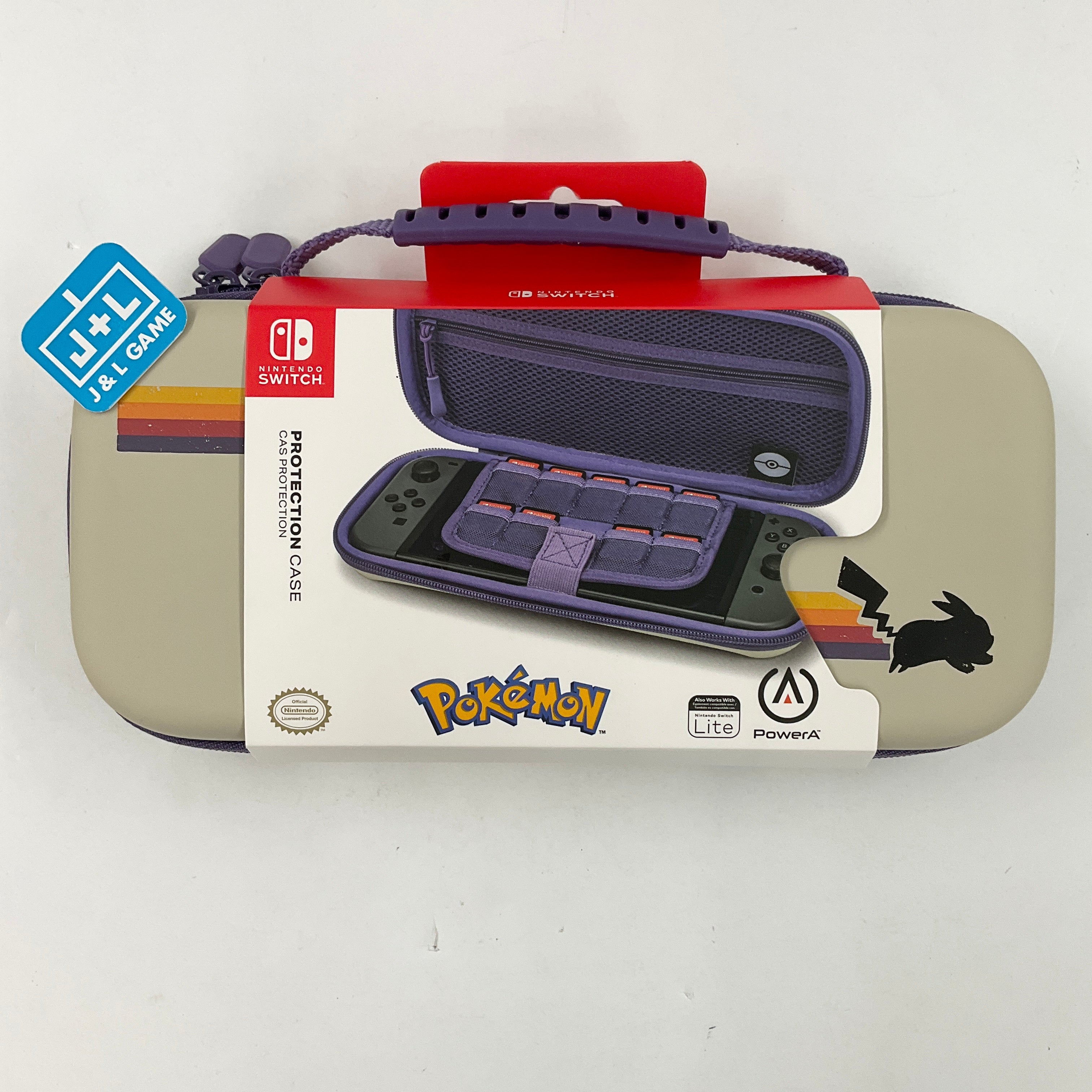 PowerA Protection Case (Pikachu Retro) - (NSW) Nintendo Switch Accessories PowerA   