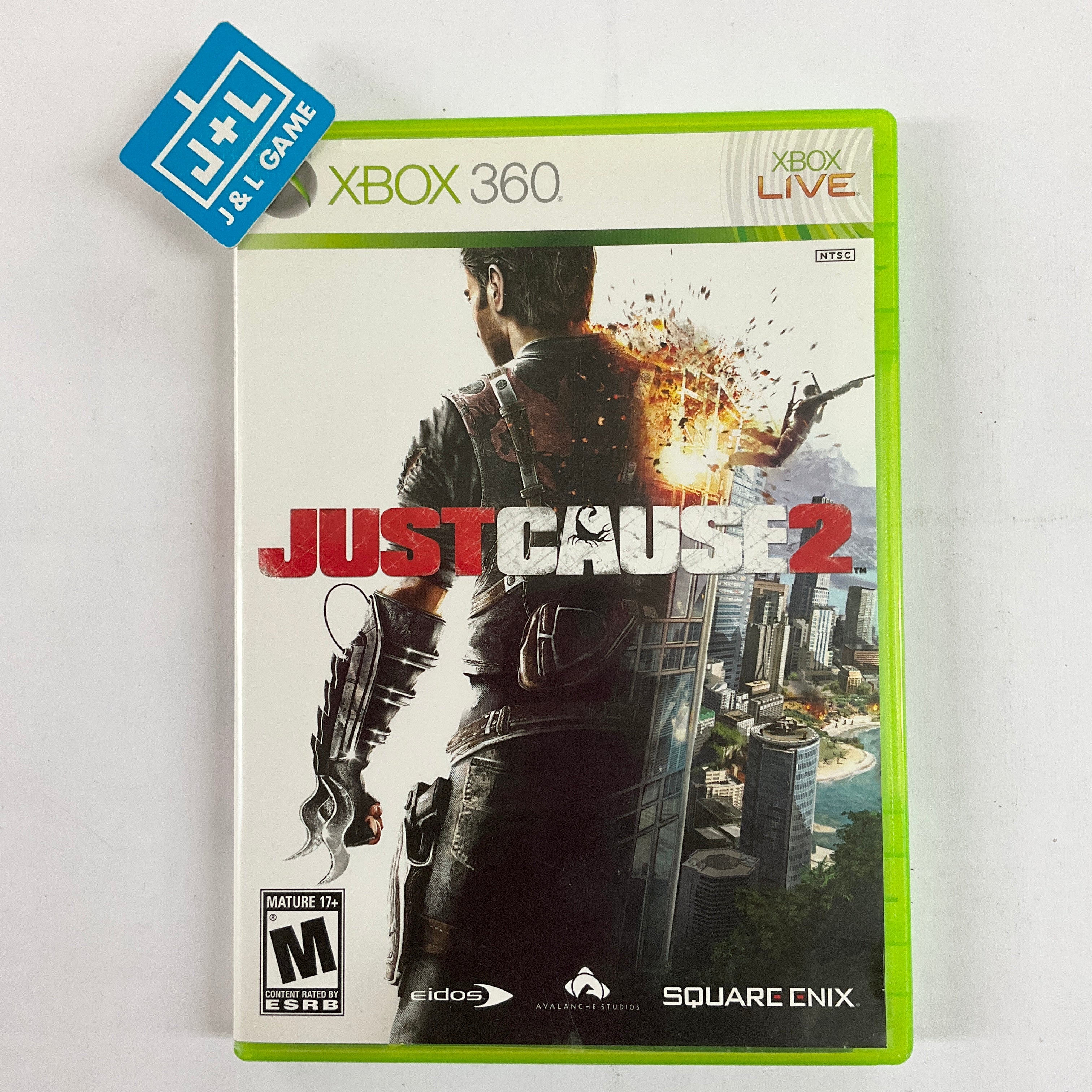 Just Cause 2 - Xbox 360 [Pre-Owned] Video Games Square Enix   