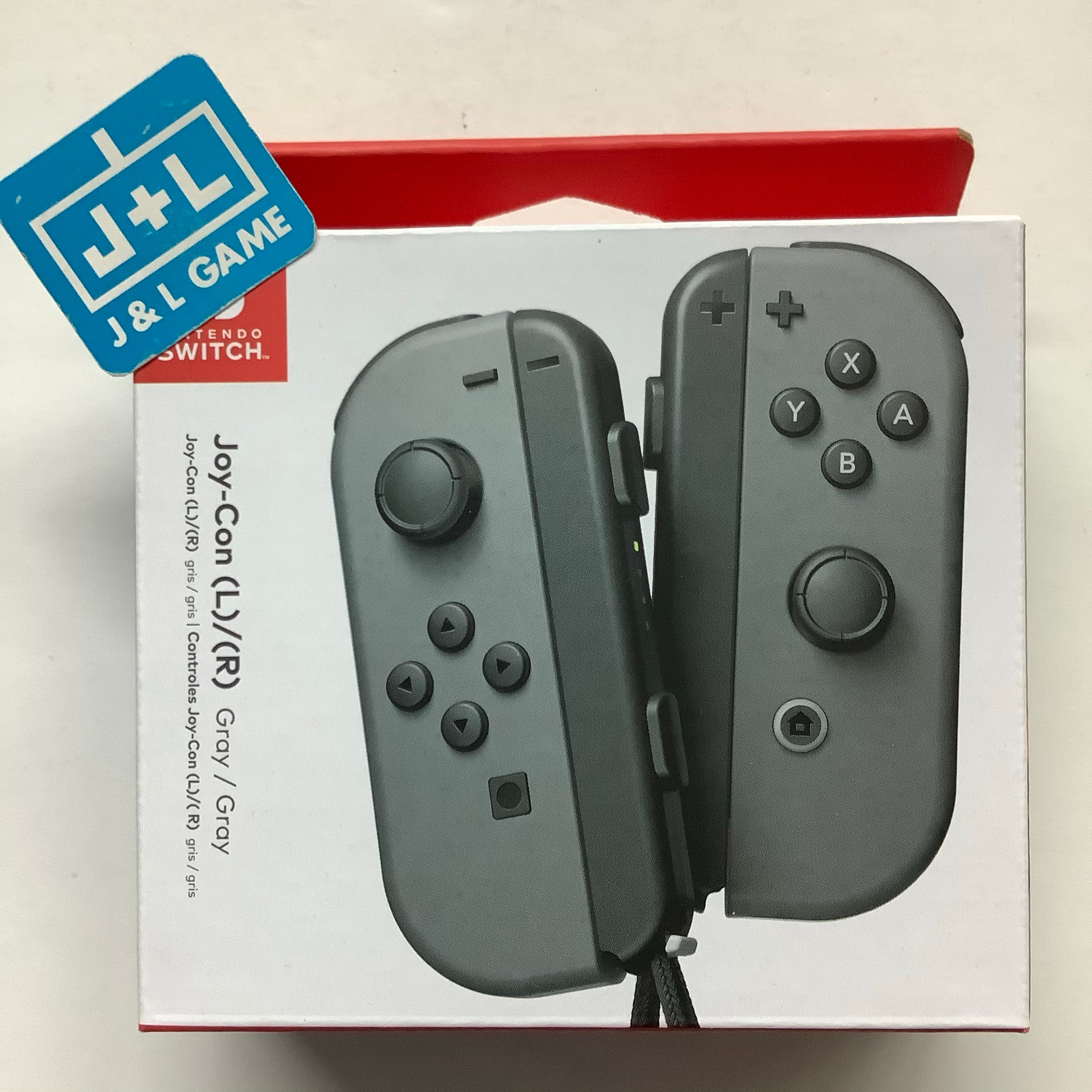 Nintendo Switch Joy-Con (L)/(R) (Gray/Gray) - (NSW) Nintendo Switch Accessories Nintendo   