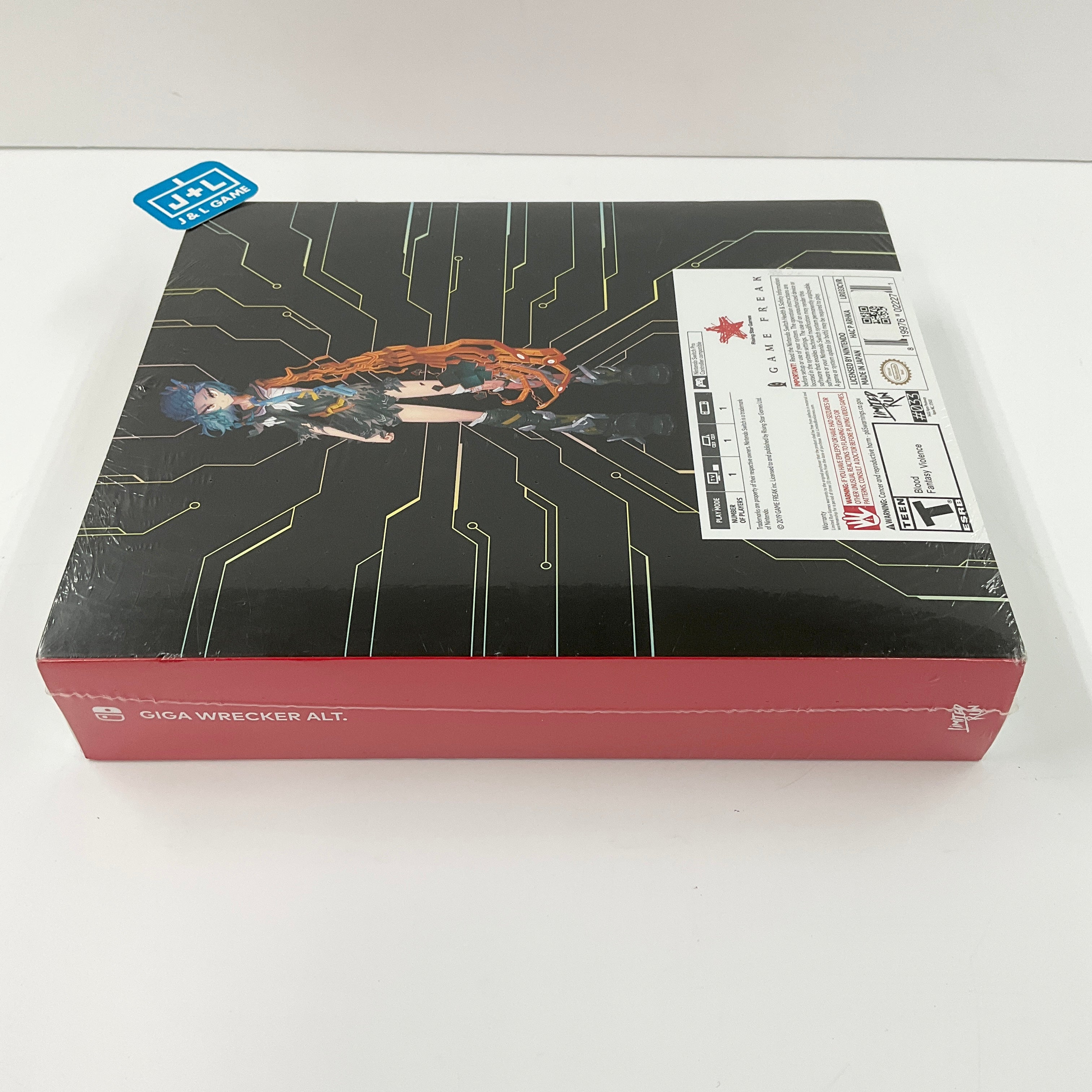 Giga Wrecker Alt. Collector's Edition (Limited Run #033) - (NSW) Nintendo Switch Video Games Limited Run Games   