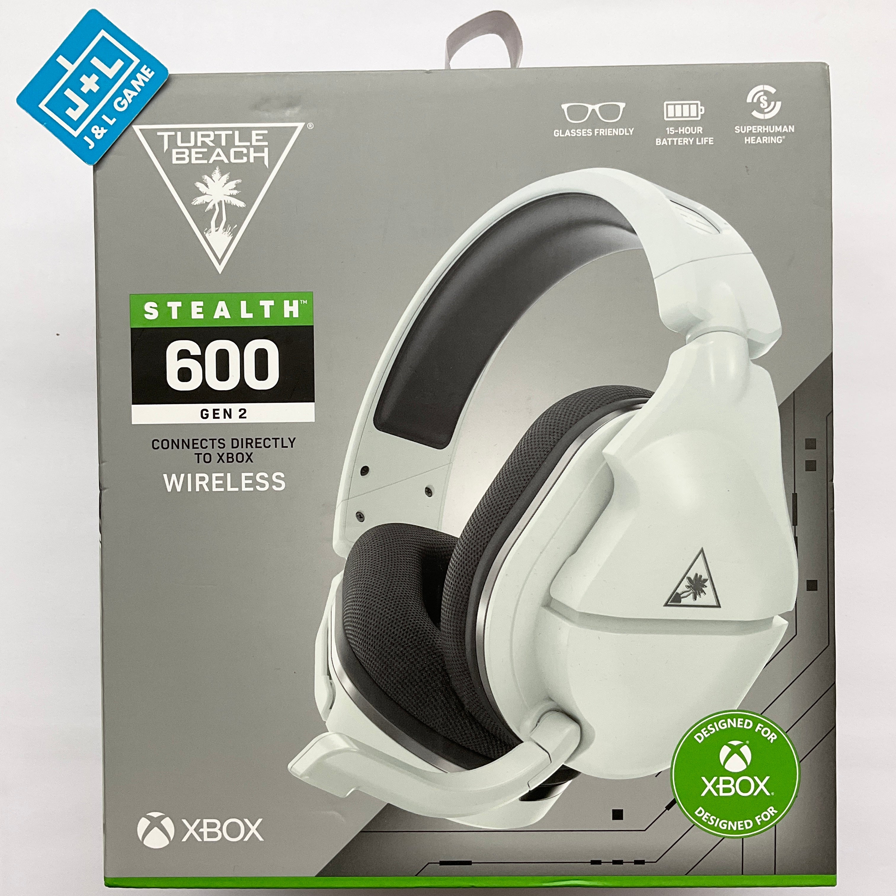 Turtle Beach Stealth 600 Gen 2 Wireless Gaming Headset (White) - (XB1) Xbox One Accessories Turtle Beach   