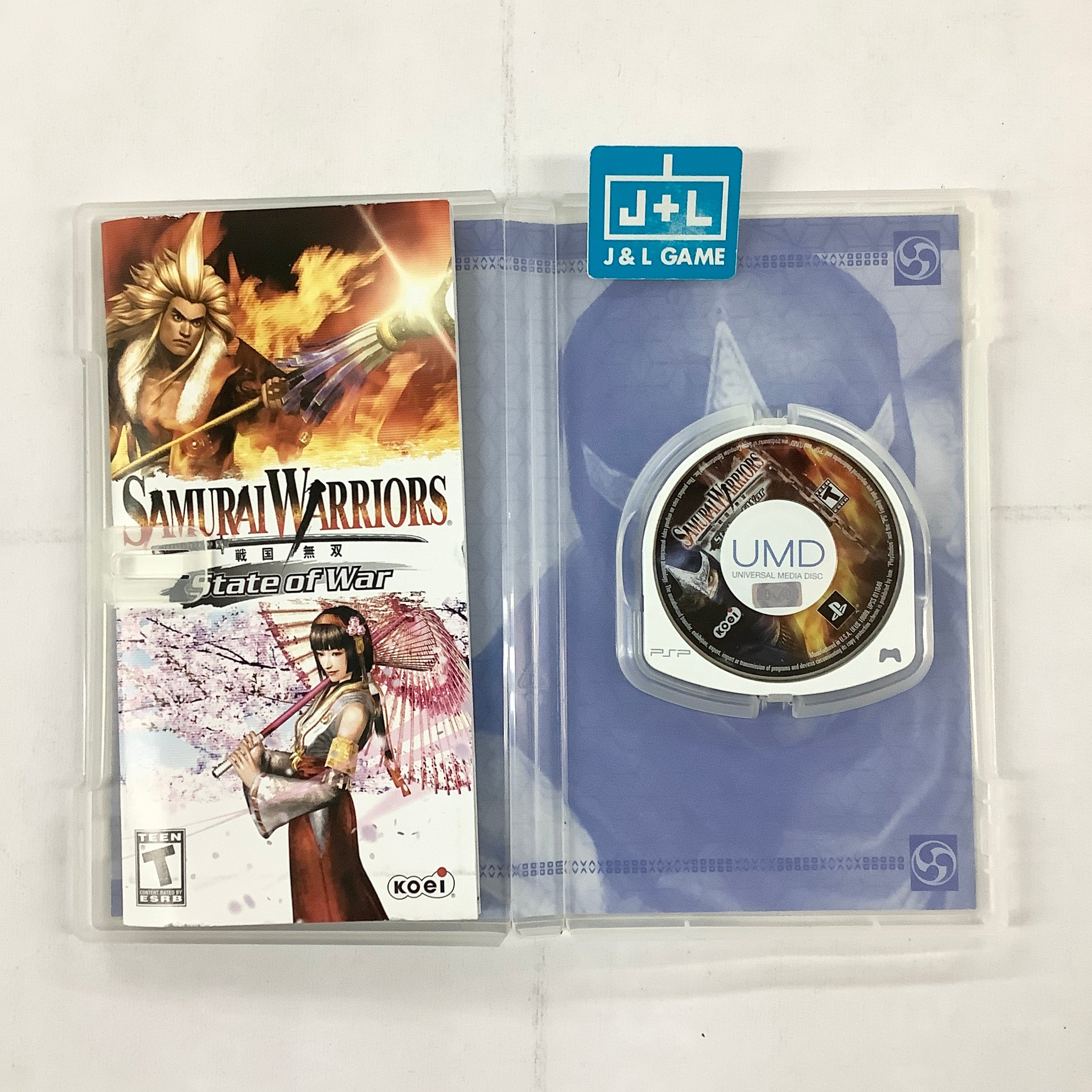 Samurai Warriors: State of War - Sony PSP [Pre-Owned] Video Games Koei   