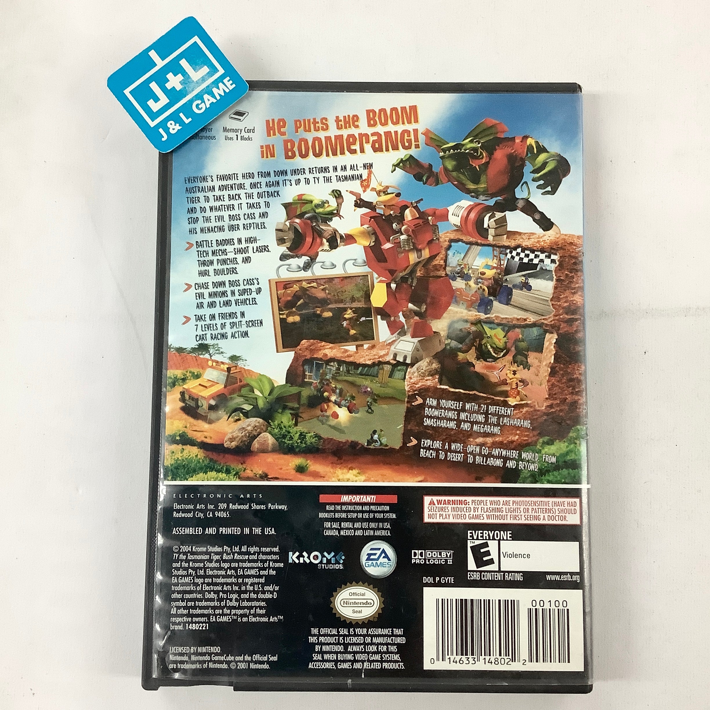 Ty the Tasmanian Tiger 2: Bush Rescue - (GC) GameCube [Pre-Owned] Video Games EA Games   