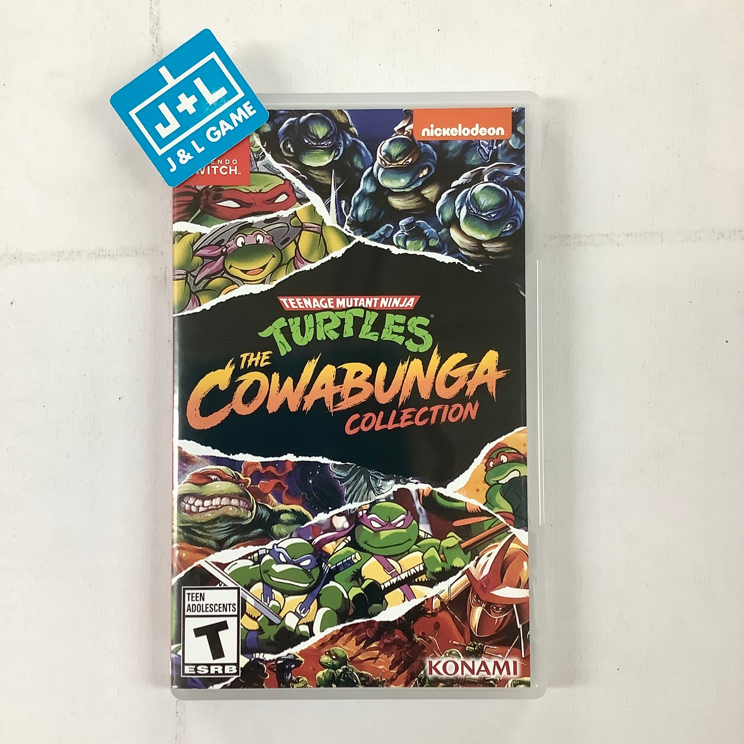 Teenage Mutant Ninja Turtles: The Cowabunga Collection - (NSW) Nintendo Switch [UNBOXING] Video Games Konami   