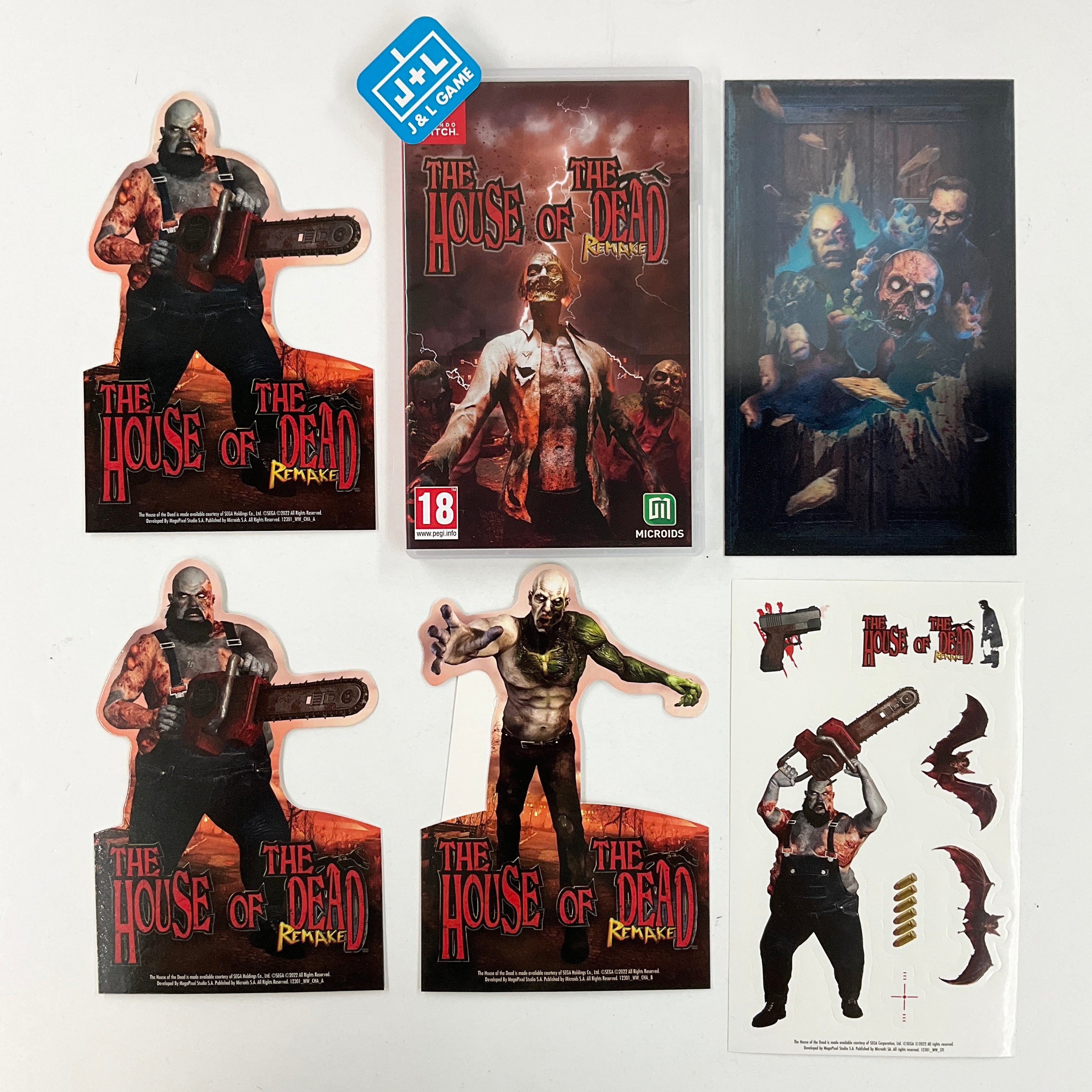 The House of the Dead: Remake (Limidead Edition) - (NSW) Nintendo Switch (European Import) [UNBOXING] Video Games Microids   