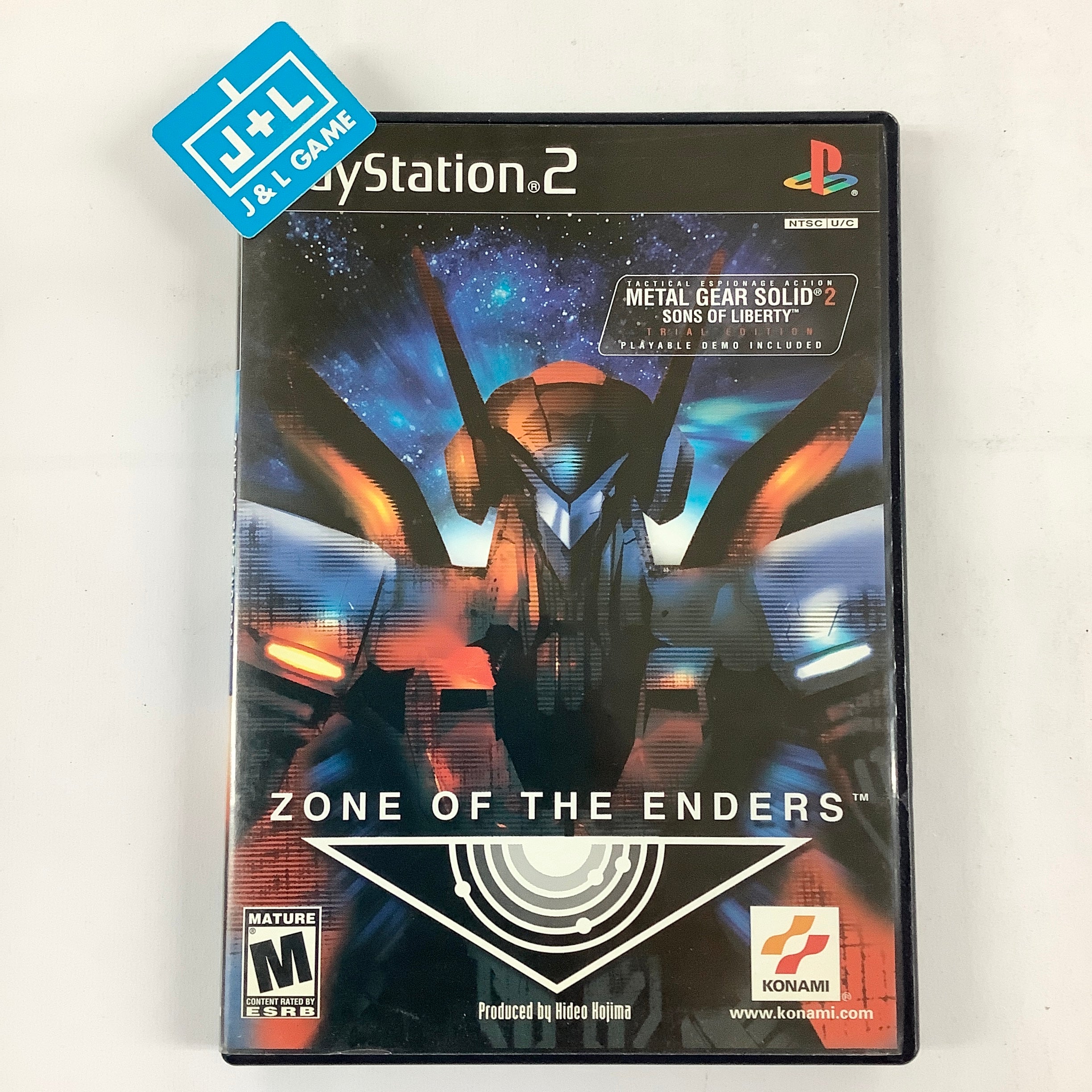 Zone of the Enders - (PS2) PlayStation 2 [Pre-Owned] Video Games Konami   