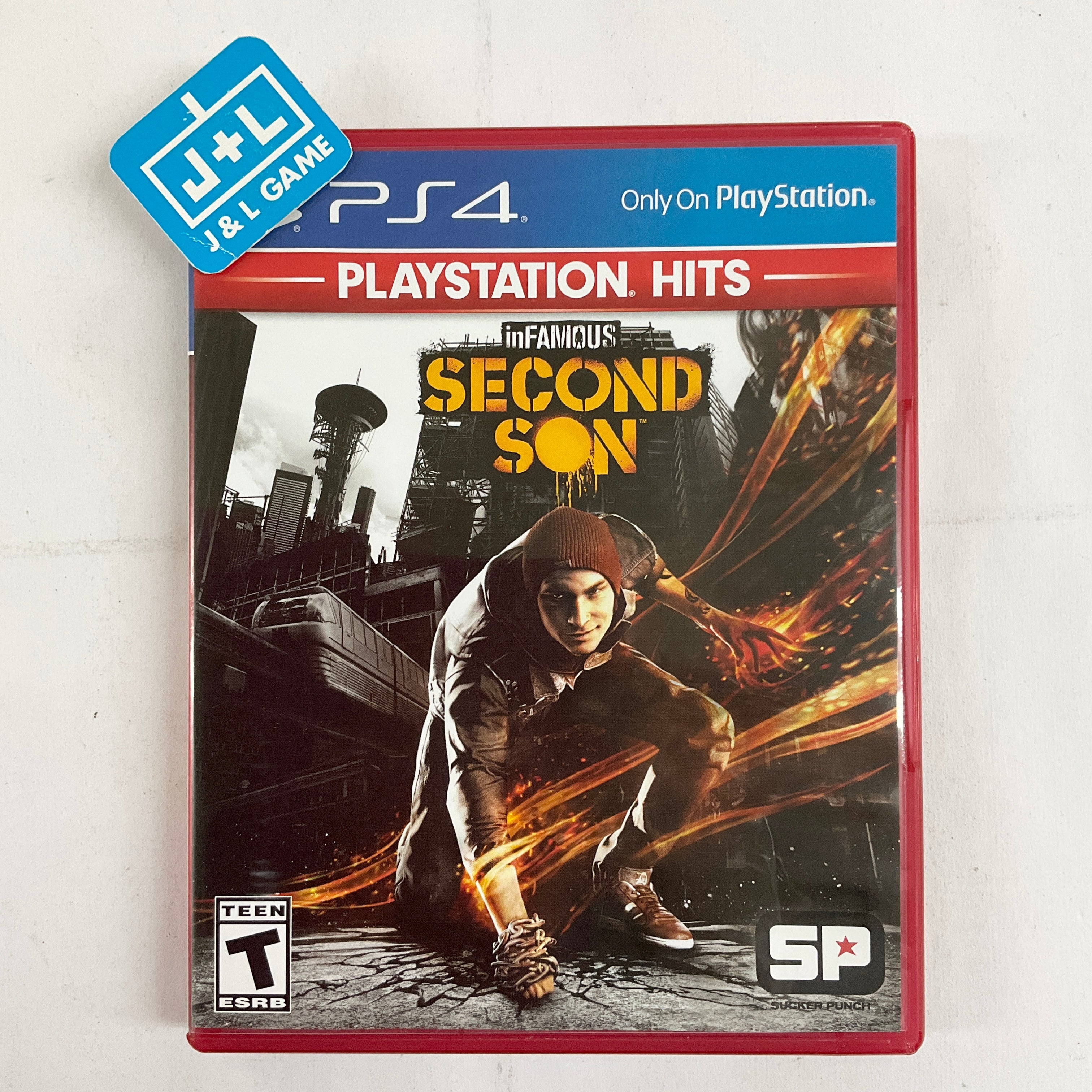 Infamous: Second Son (PlayStation Hits) - (PS4) PlayStation 4 [Pre-Owned] Video Games PlayStation   