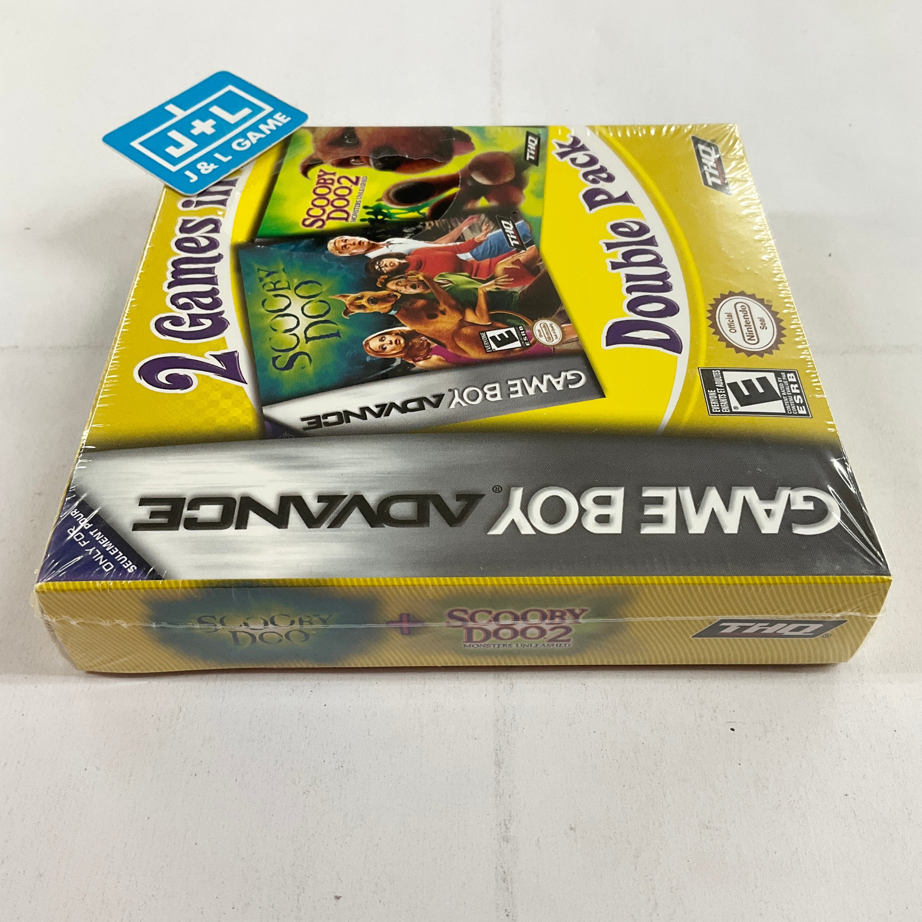 2 Games in 1 Double Pack: Scooby-Doo / Scooby-Doo 2: Monsters Unleashed - (GBA) Game Boy Advance Video Games THQ   