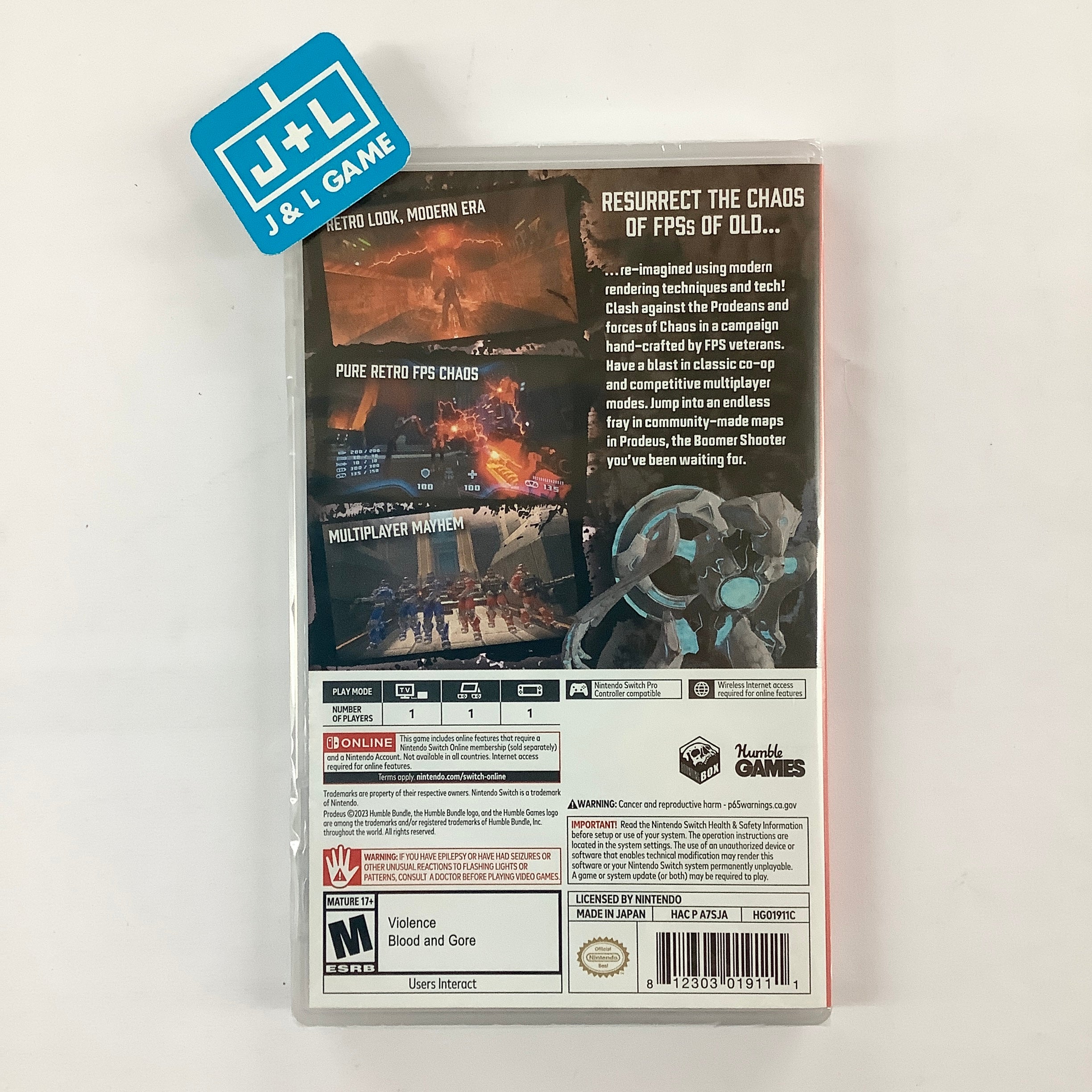 Prodeus - (NSW) Nintendo Switch Video Games U&I Entertainment   