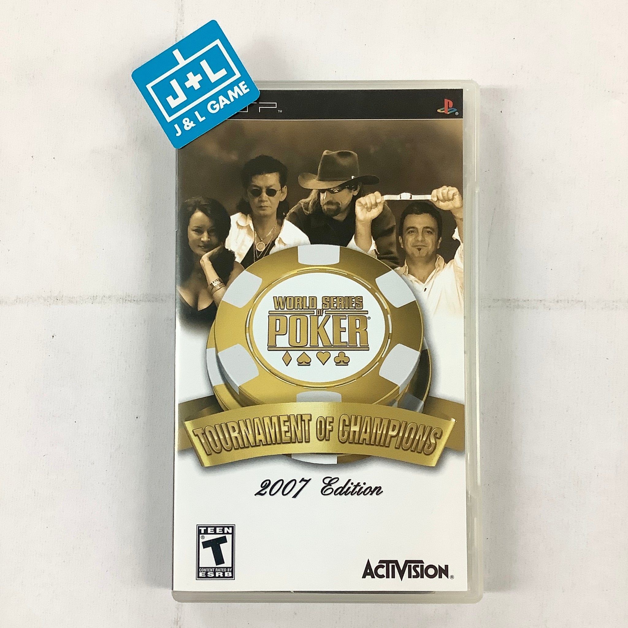 World Series of Poker: Tournament of Champions - Sony PSP [Pre-Owned ...