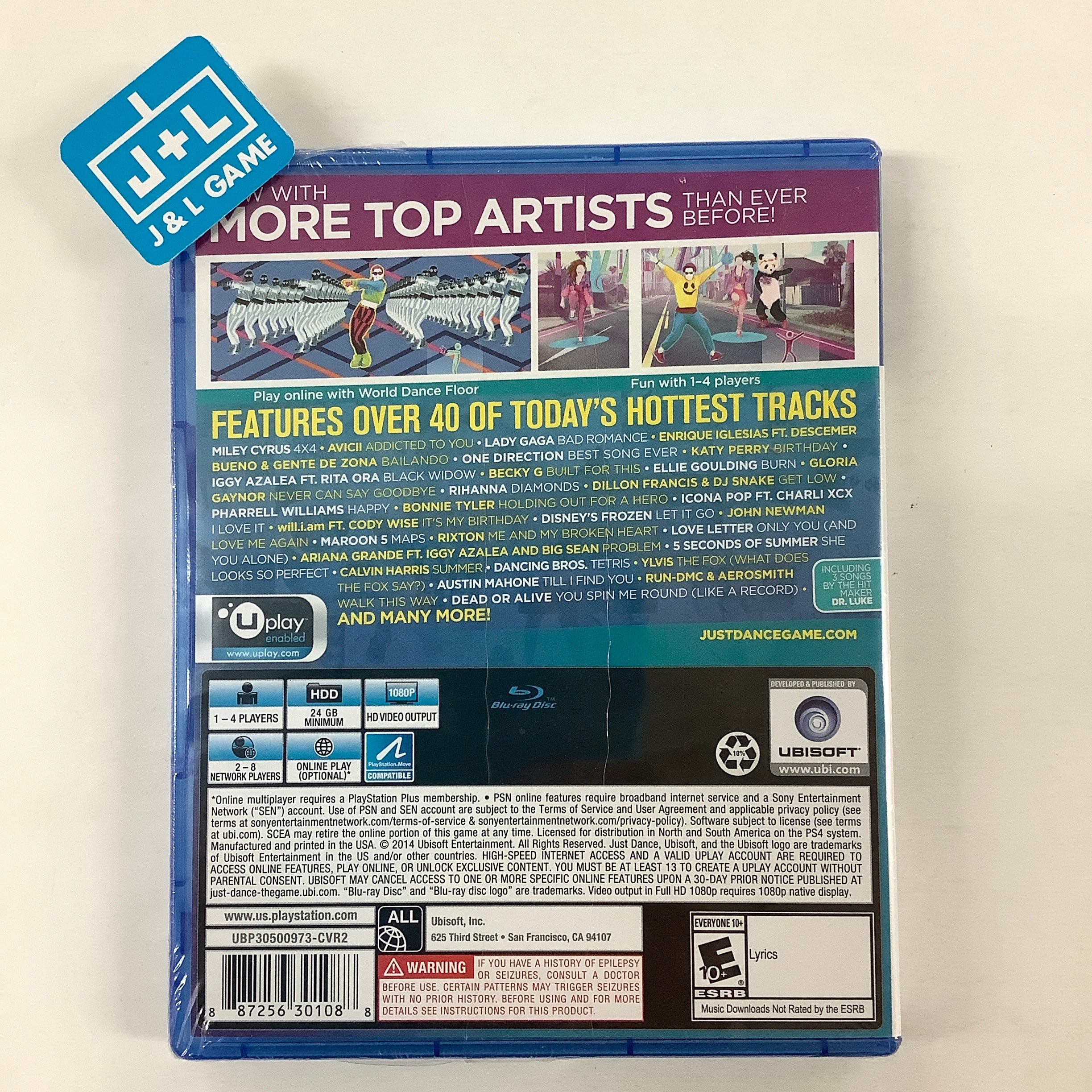 Just Dance 2015 - (PS4) PlayStation 4 Video Games Ubisoft   