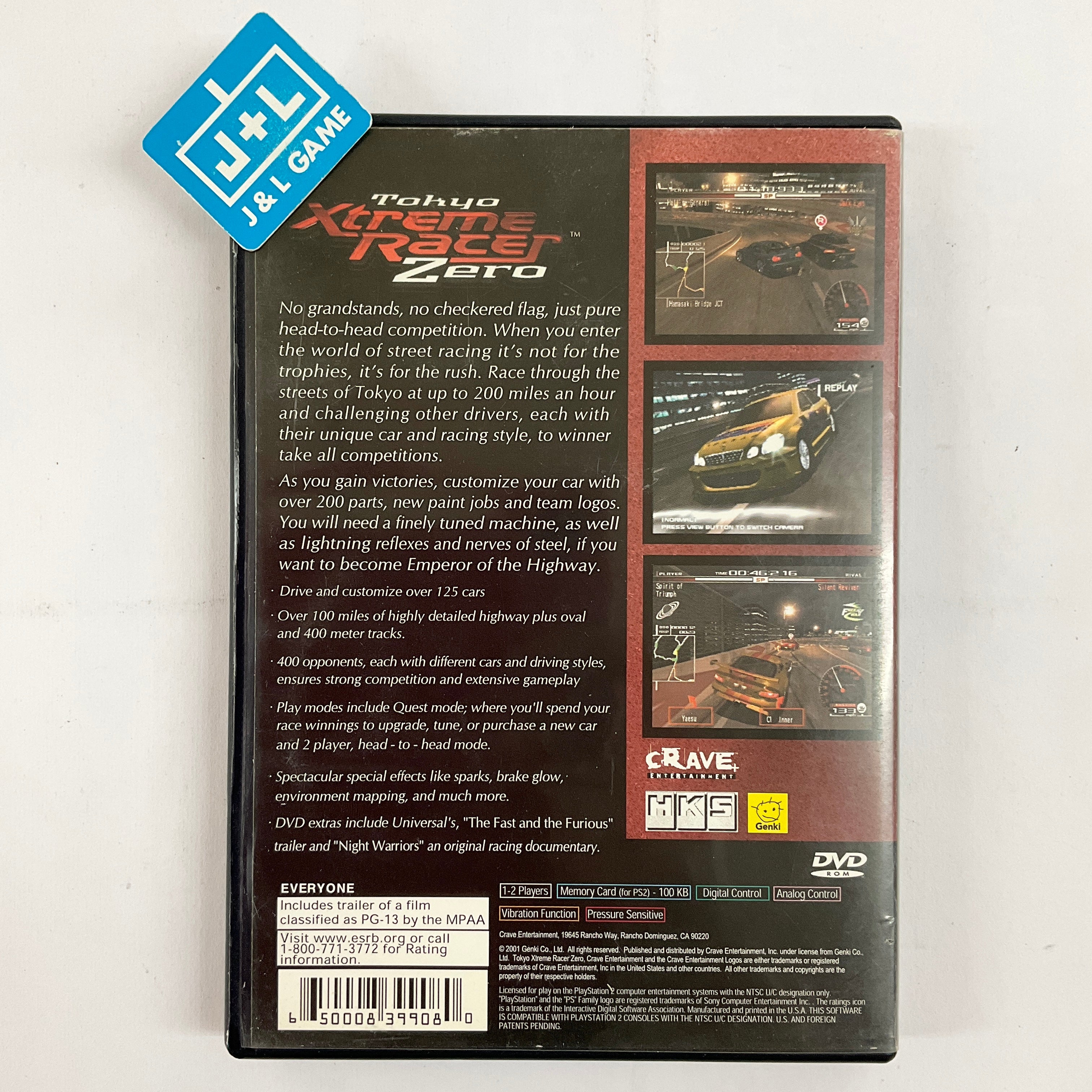 Tokyo Xtreme Racer Zero - (PS2) PlayStation 2 [Pre-Owned