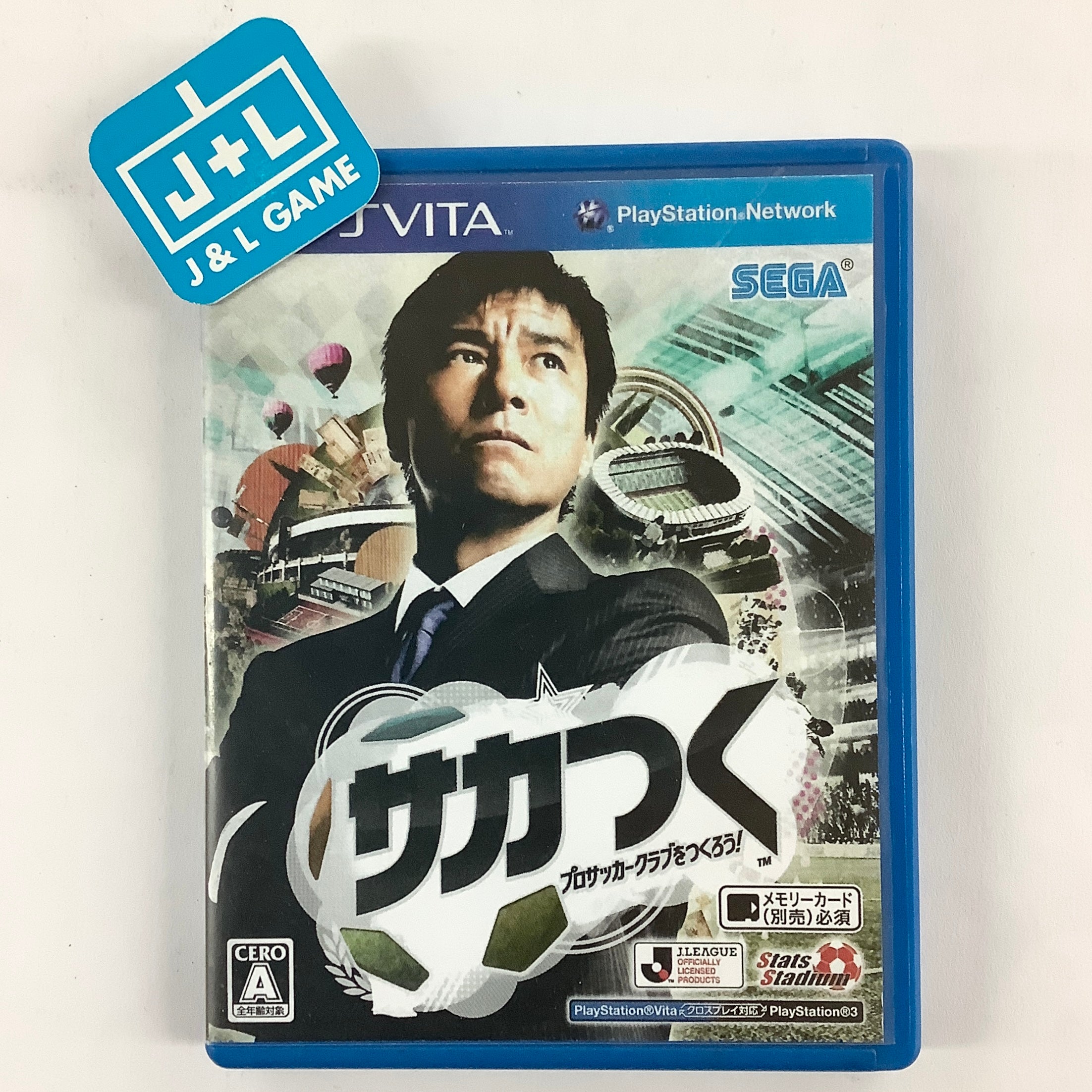 Sakatsuku: Pro Soccer Club o Tsukurou - (PSV) PlayStation Vita [Pre-Owned] (Japanese Import) Video Games SEGA   