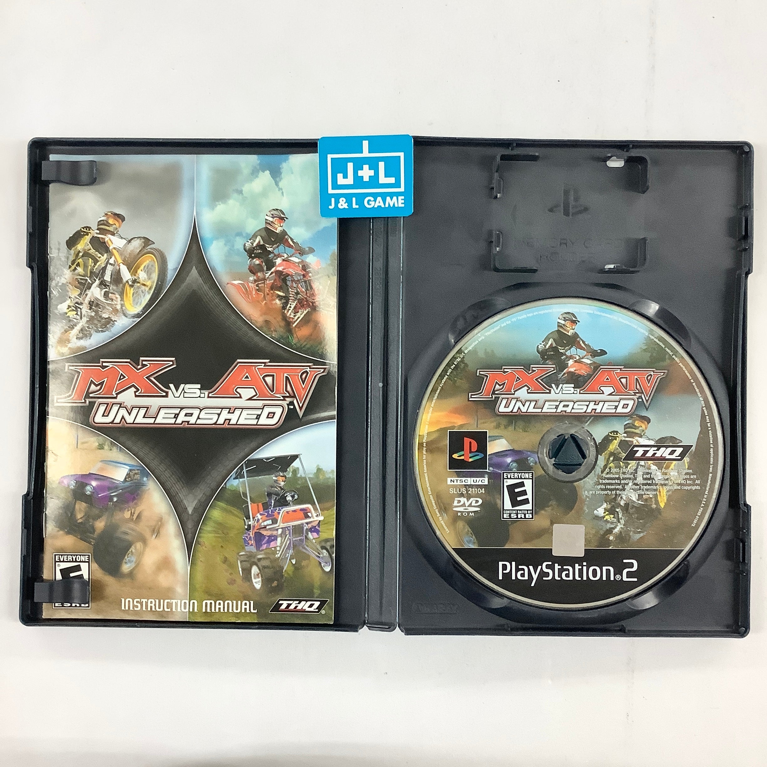 MX vs. ATV Unleashed - (PS2) PlayStation 2 [Pre-Owned] Video Games THQ   