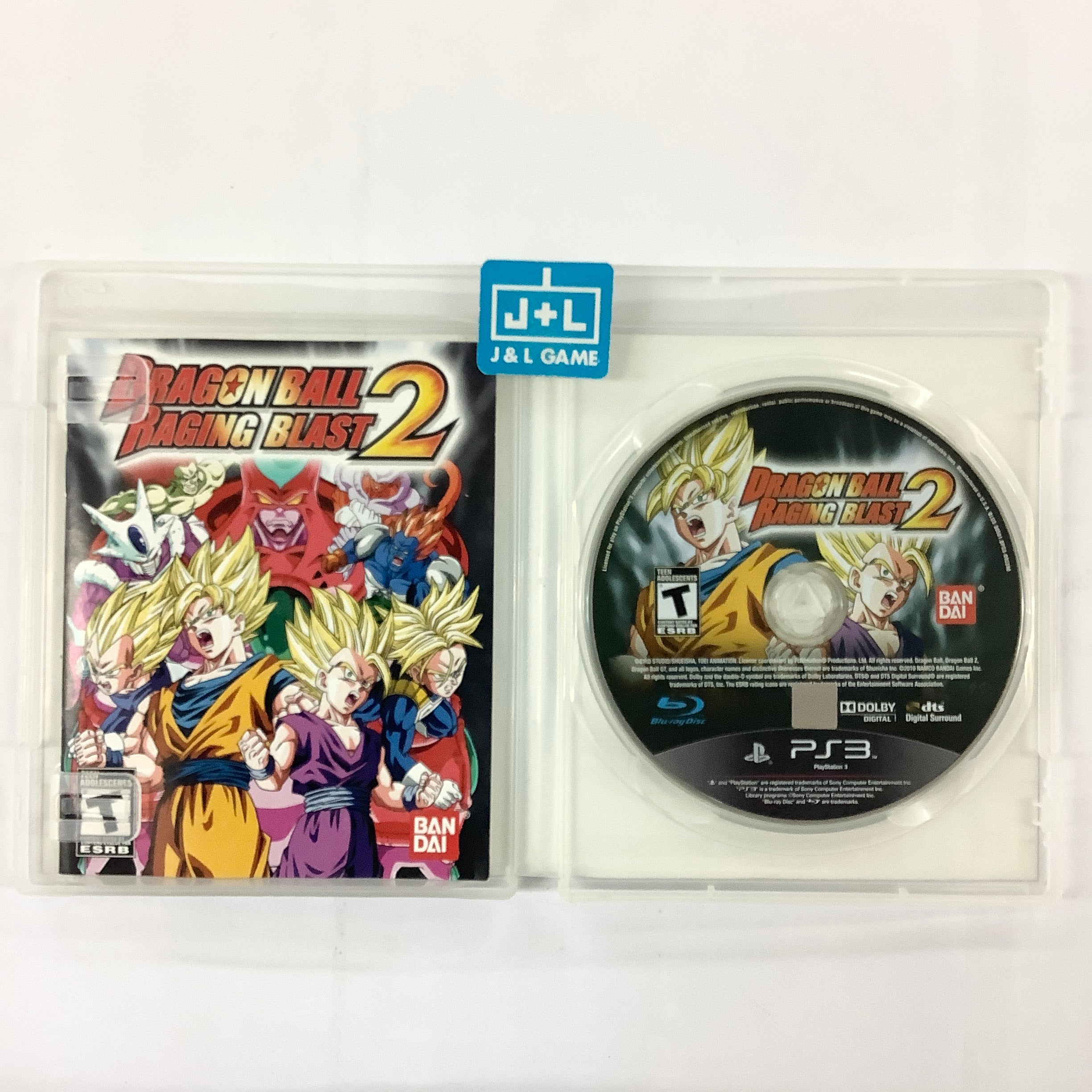 Dragon Ball: Raging Blast 2 - (PS3) PlayStation 3 [Pre-Owned] Video Games Namco Bandai Games   