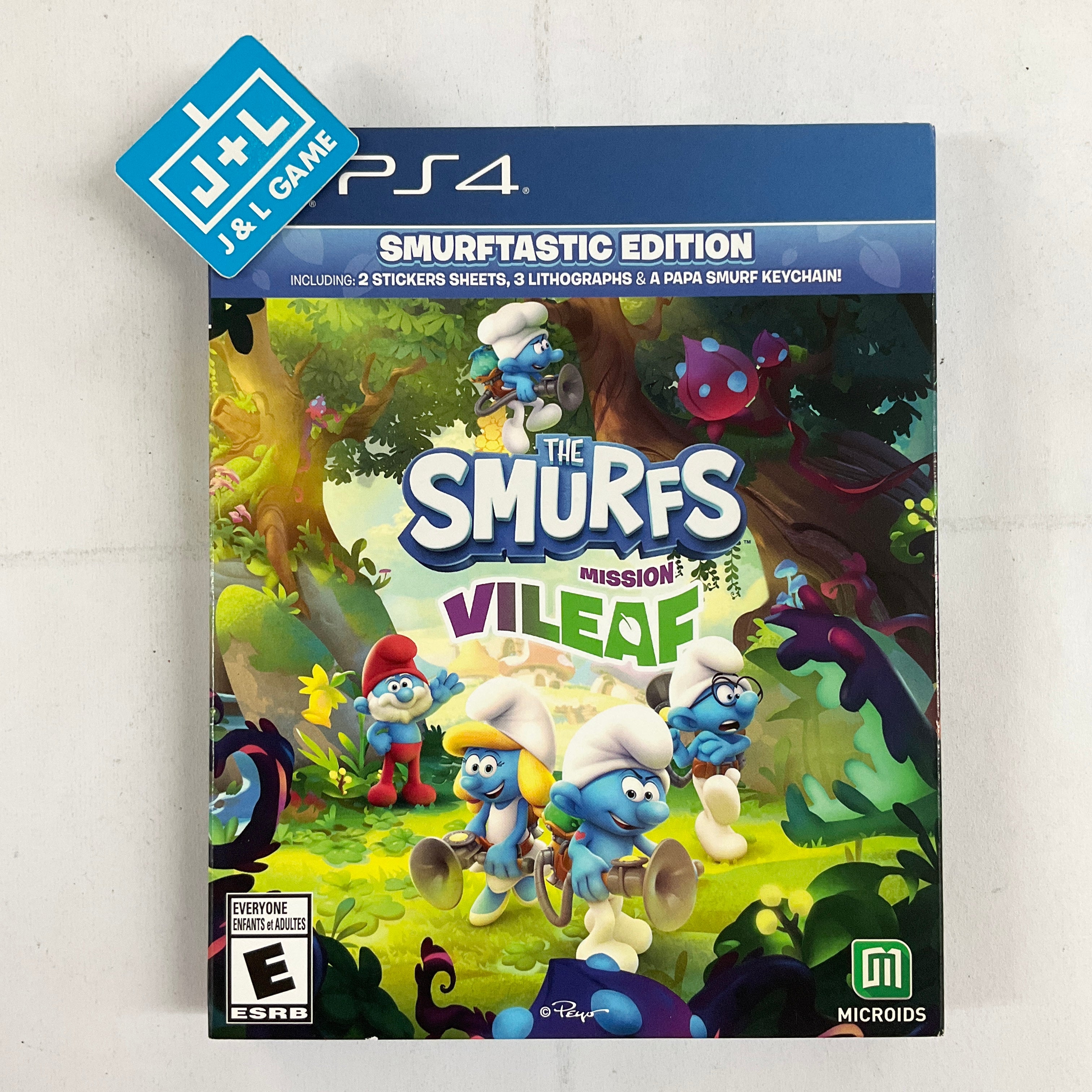 The Smurfs: Mission Vileaf (Smurftastic Edition) - (PS4) PlayStation 4 [Pre-Owned] Video Games Microids