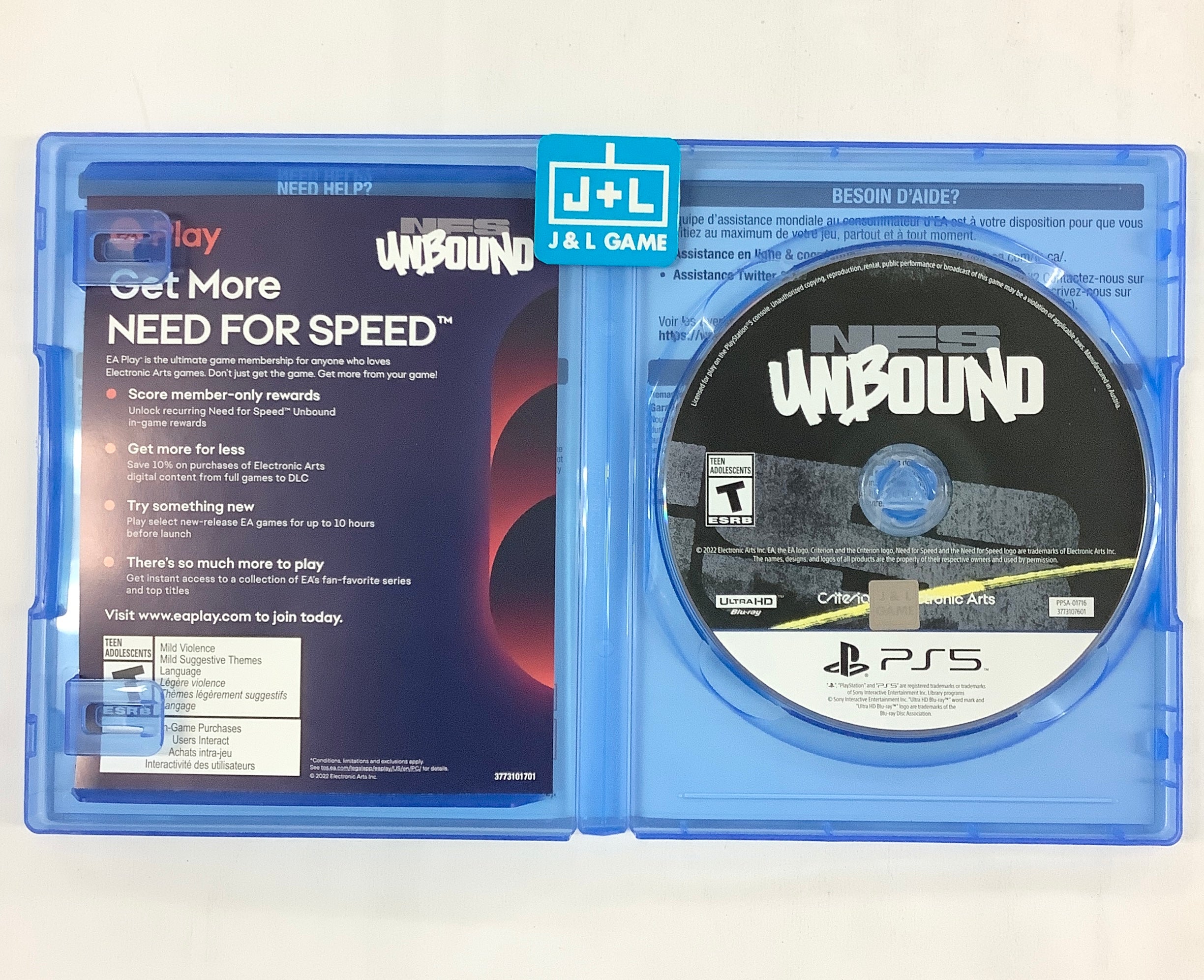 Need for Speed Unbound - (PS5) PlayStation 5 [Pre-Owned] Video Games Electronic Arts   