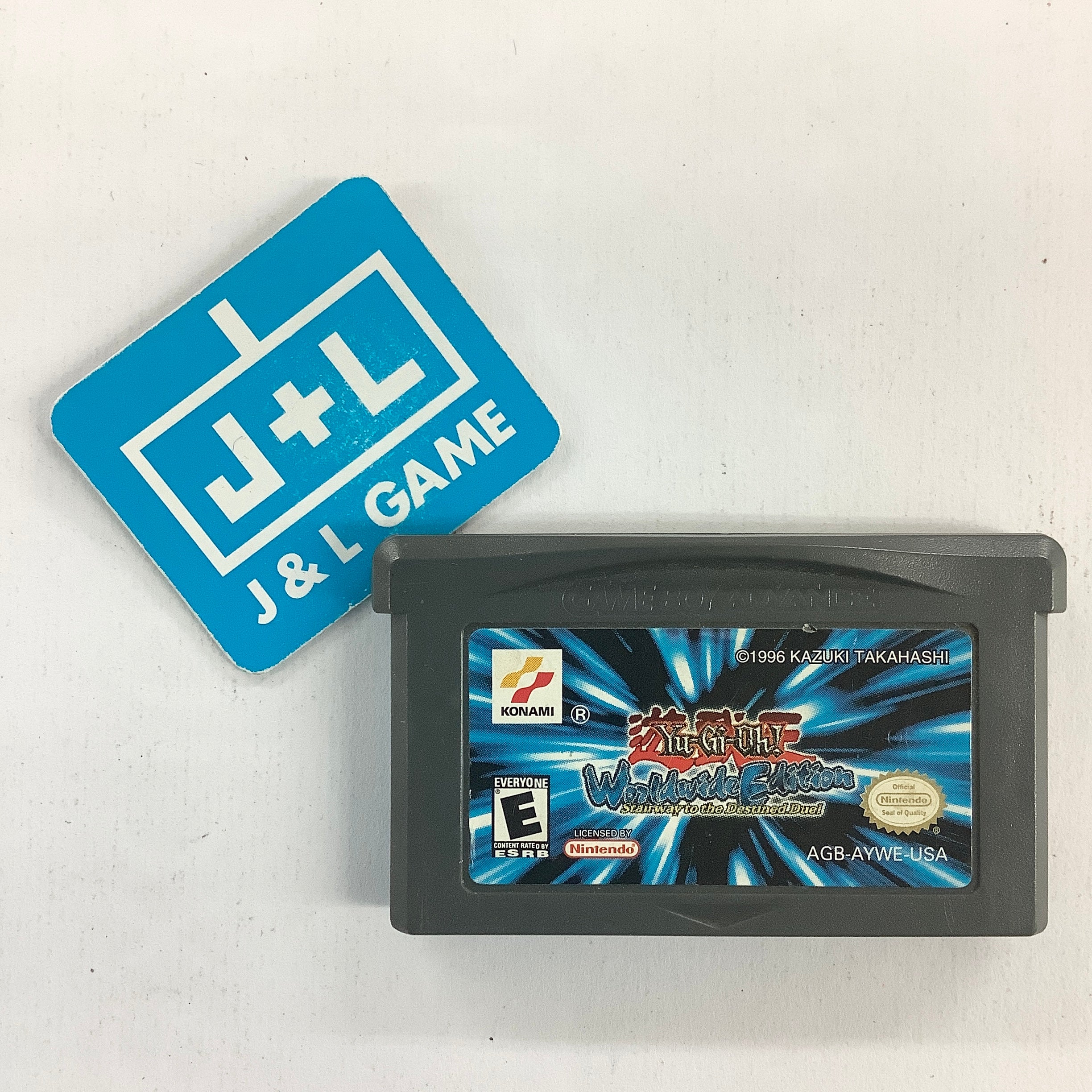 Yu-Gi-Oh! Worldwide Edition: Stairway to the Destined Duel - (GBA) Game Boy Advance [Pre-Owned] Video Games Konami   