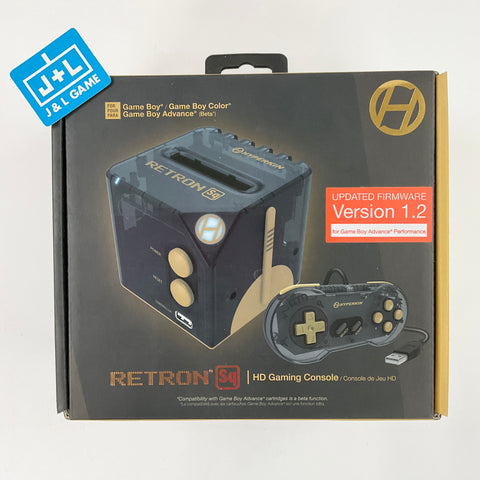 Hyperkin RetroN Sq: HD Gaming Console for Game Boy/Color/ Game Boy Advance (Black & Gold) - Game Boy Advance [UNBOXING] CONSOLE Hyperkin   