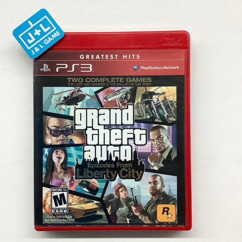 Grand Theft Auto: Episodes from Liberty City (Greatest Hits) - (PS3) PlayStation 3 [Pre-Owned] Video Games Rockstar Games   