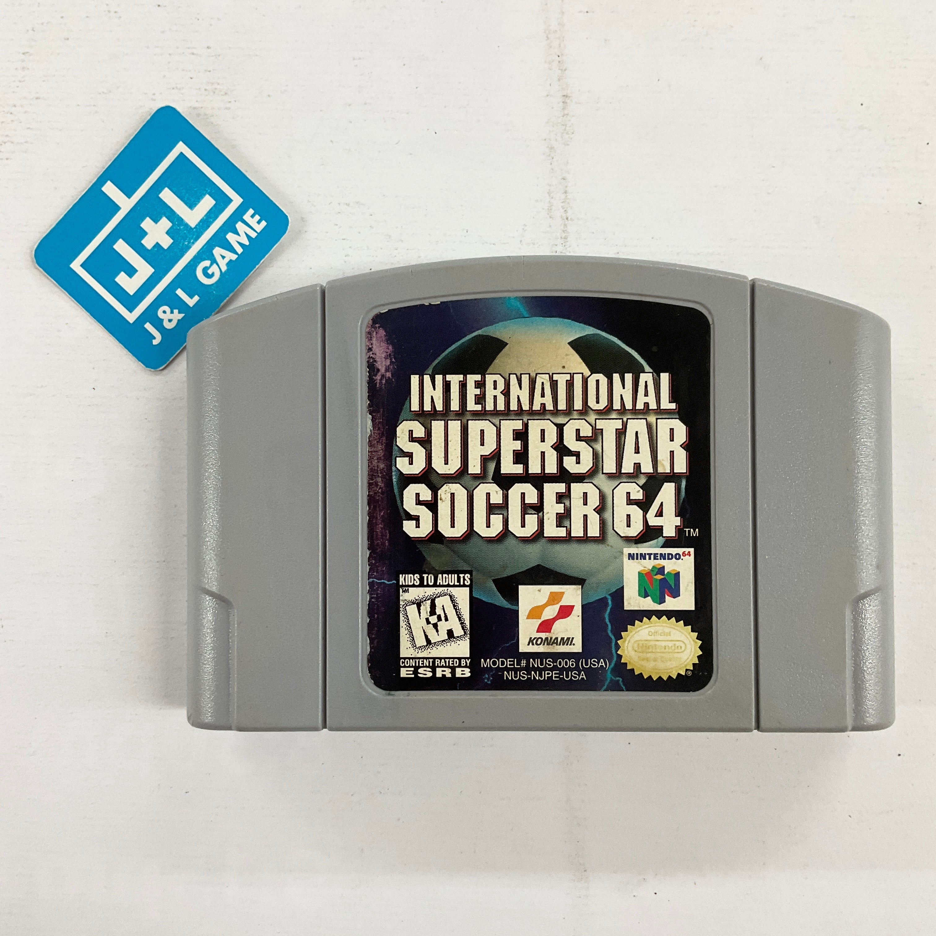 International Superstar Soccer 64 - (N64) Nintendo 64 [Pre-Owned] Video Games Konami   