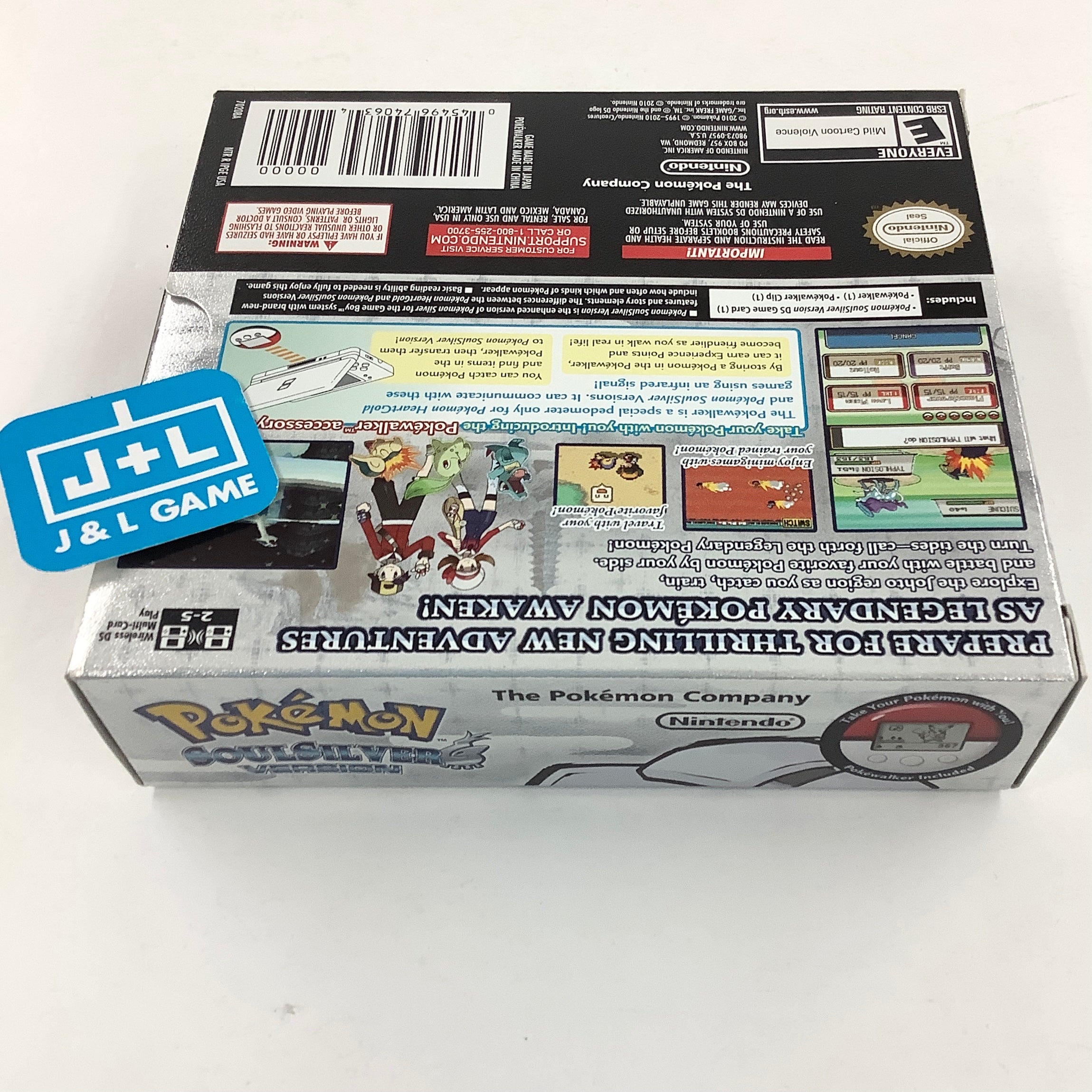 Pokemon SoulSilver Version (#2) - (NDS) Nintendo DS Video Games Nintendo   