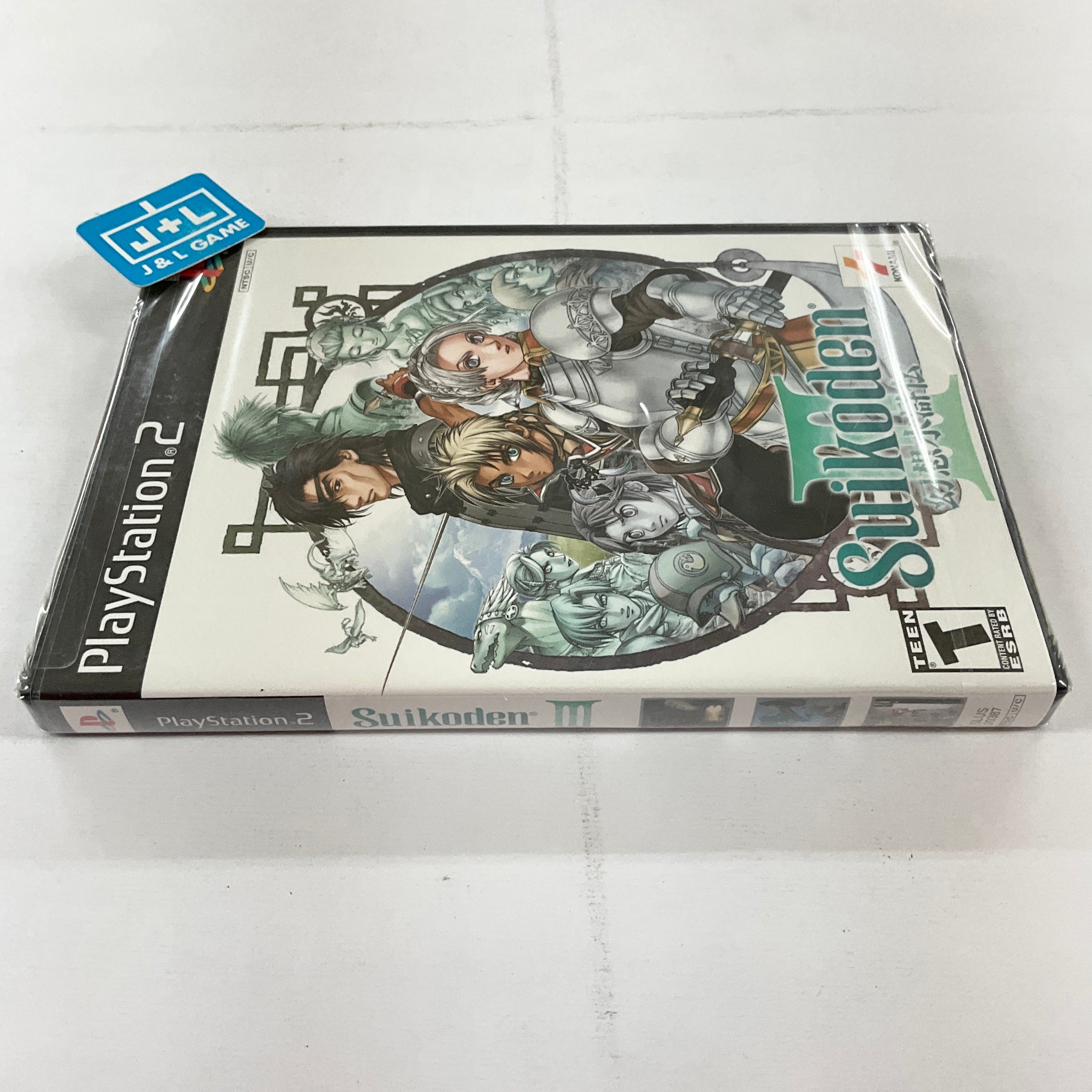 Suikoden III - (PS2) PlayStation 2 Video Games Konami   