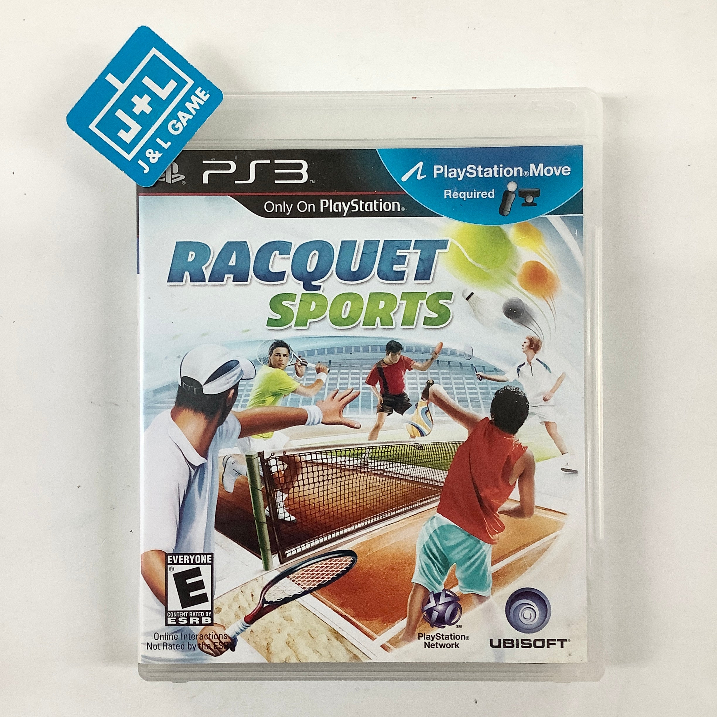 Racquet Sports (PlayStation Move Required) - (PS3) PlayStation 3 [Pre-Owned] Video Games Ubisoft   