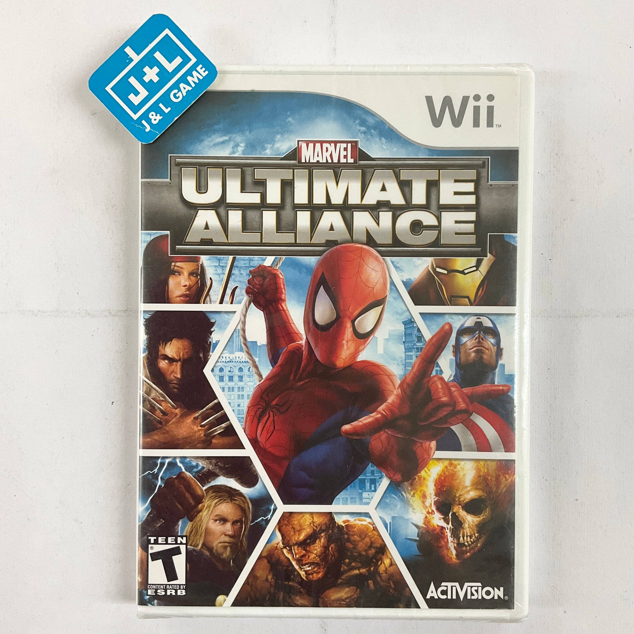Marvel: Ultimate Alliance - Nintendo Wii Video Games Activision   